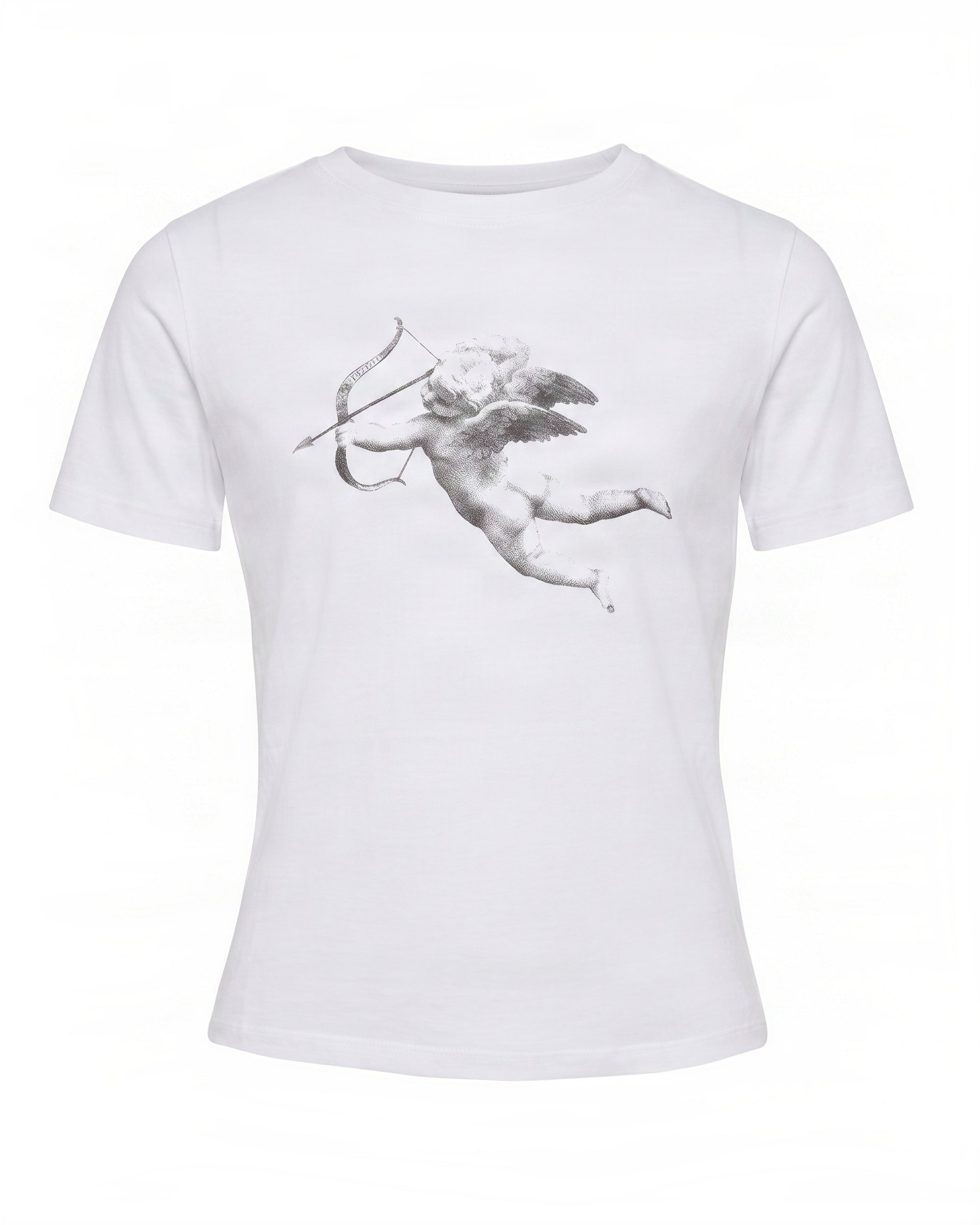 Fiorucci Cherub Graphic Print T-Shirt — White by Fiorucci