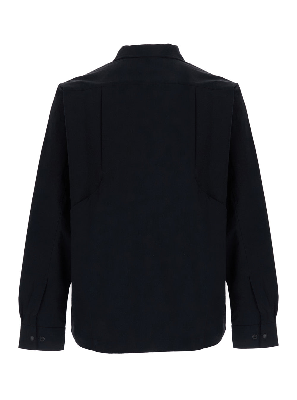 Pas Normal Studios Tech Fabric Overshirt — Black, view 2