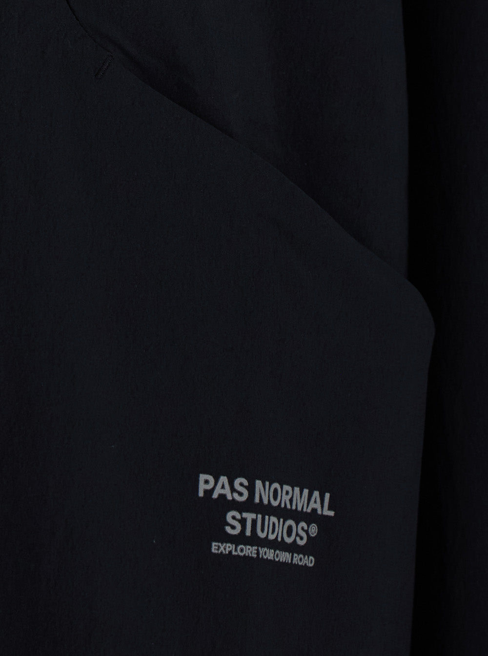 Pas Normal Studios Tech Fabric Overshirt — Black, view 3