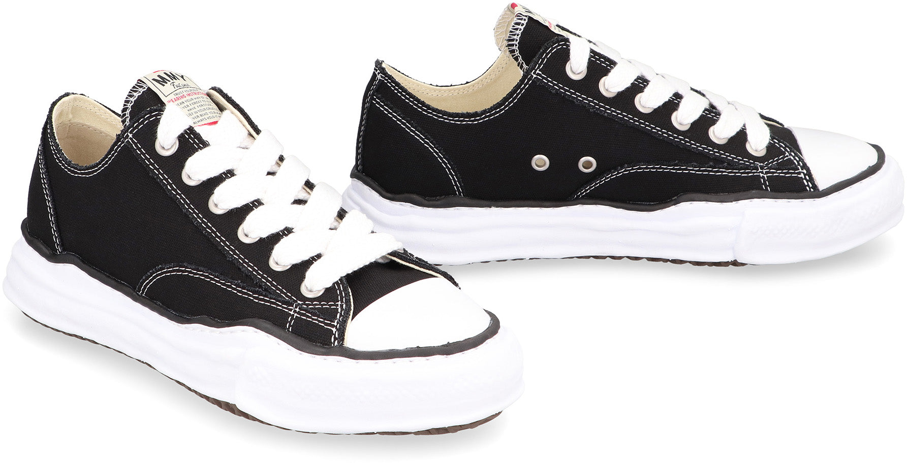 Maison Mihara Yasuhiro Peterson Sneaker — Black, view 3