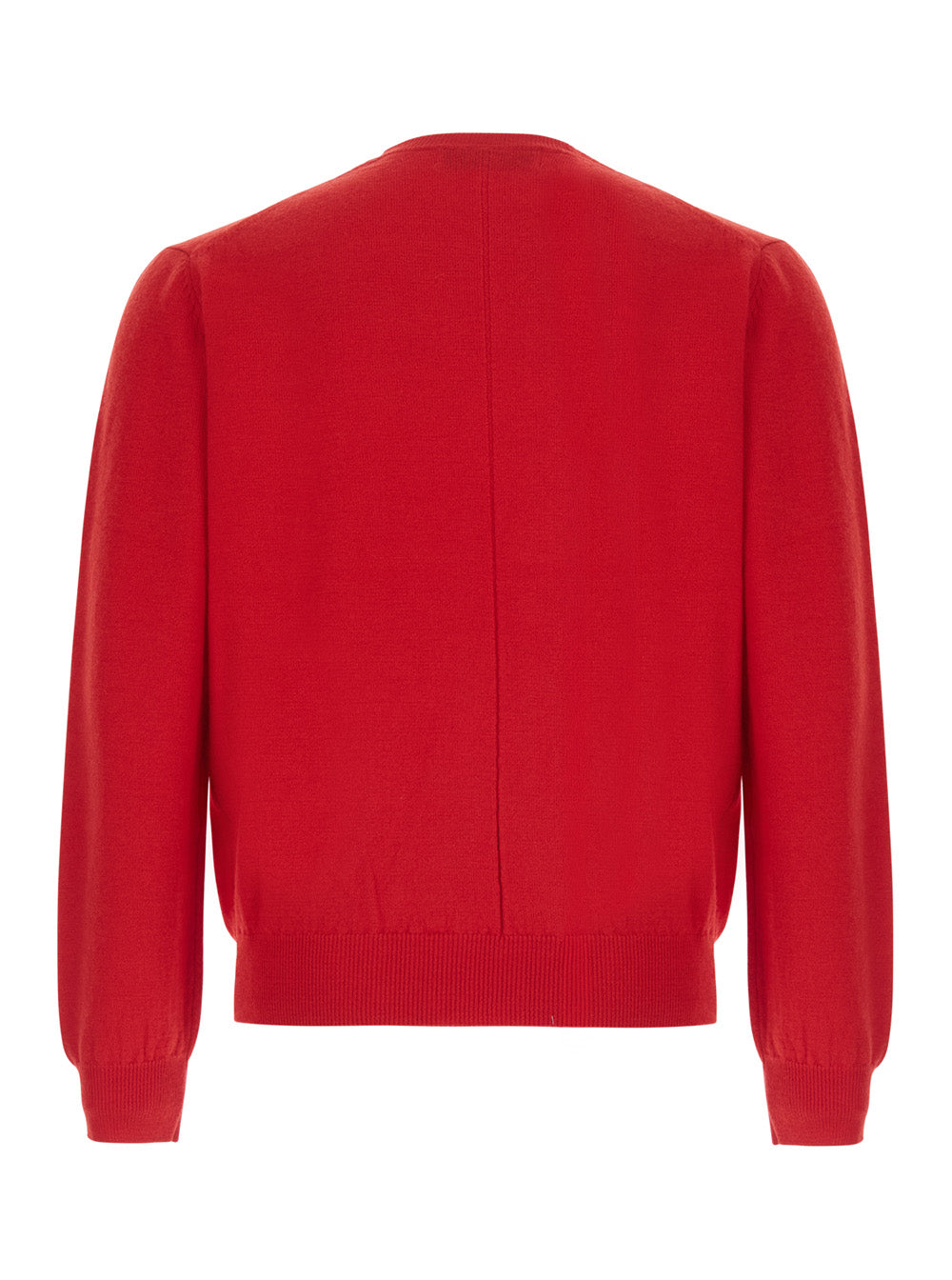 Tonywack Wool and Cashmere Crew-Neck Sweater — Red, view 2