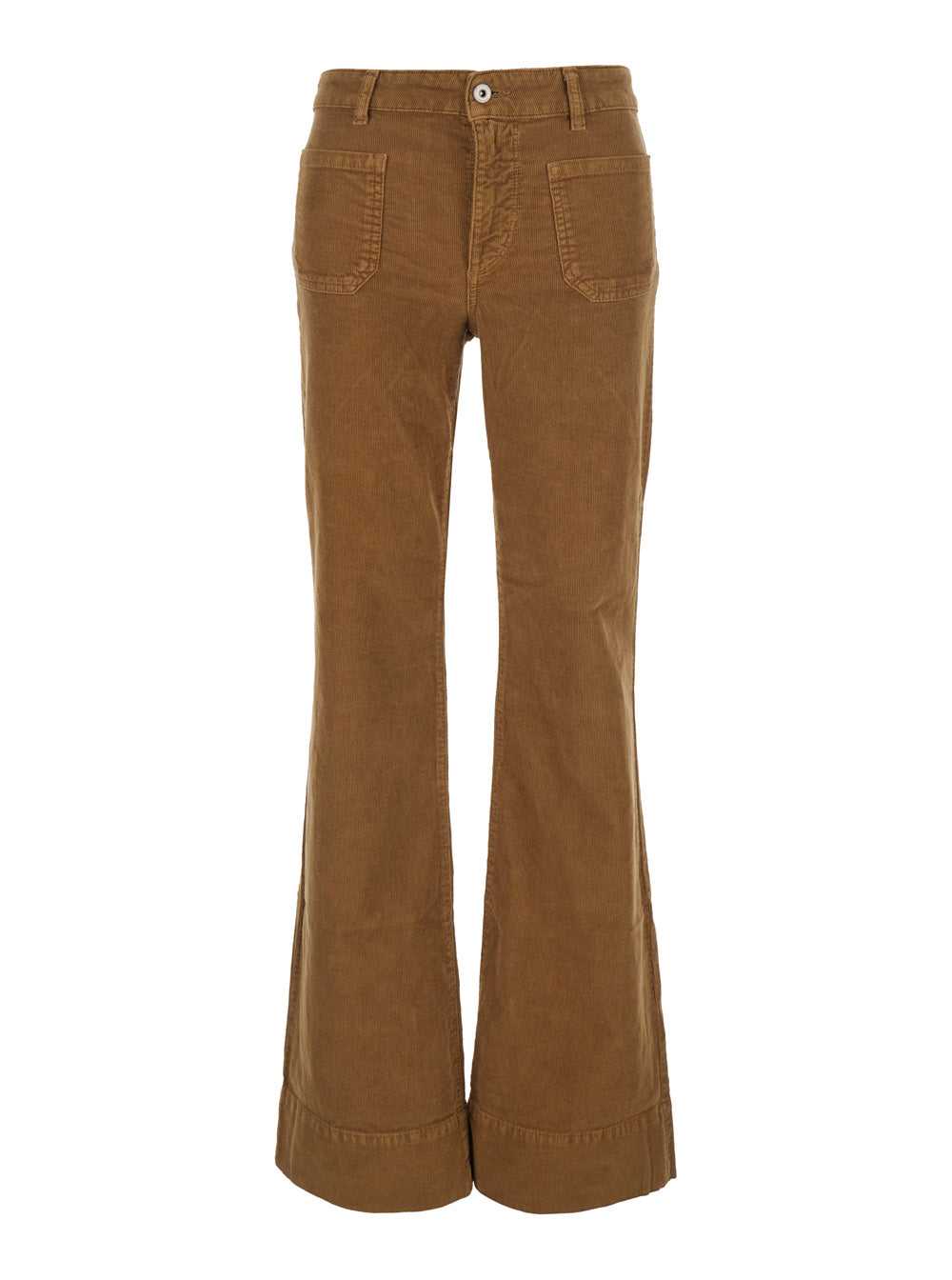 Ag Jeans Vicky Trousers — Beige by Ag Jeans