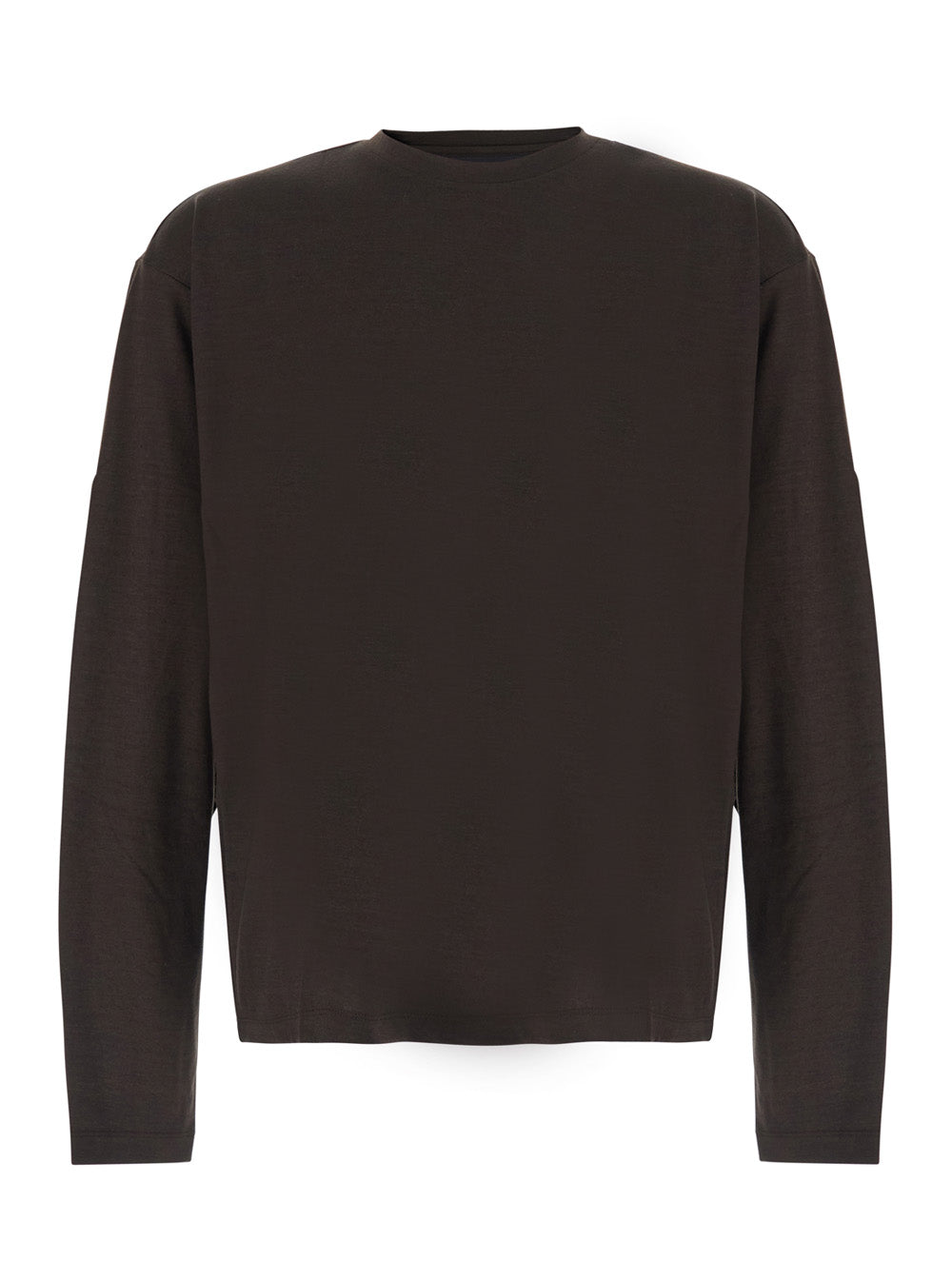 Tonywack Wool-Blend V-Neck Sweater — Brown by Tonywack