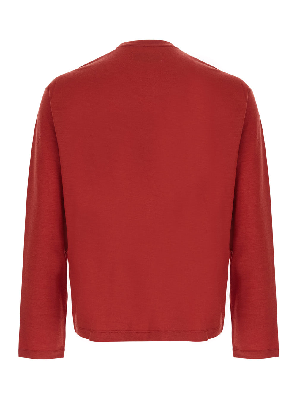 Tonywack Wool-Blend Relaxed Sweater — Red, view 2