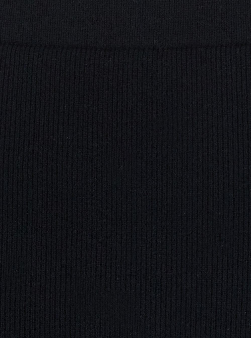 Max Mara Wool and Cashmere Pencil Skirt — Black, view 3
