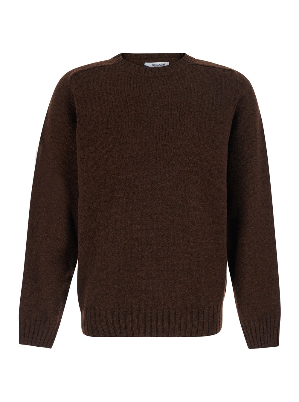 Sebago Wool V-Neck Sweater — Brown by Sebago