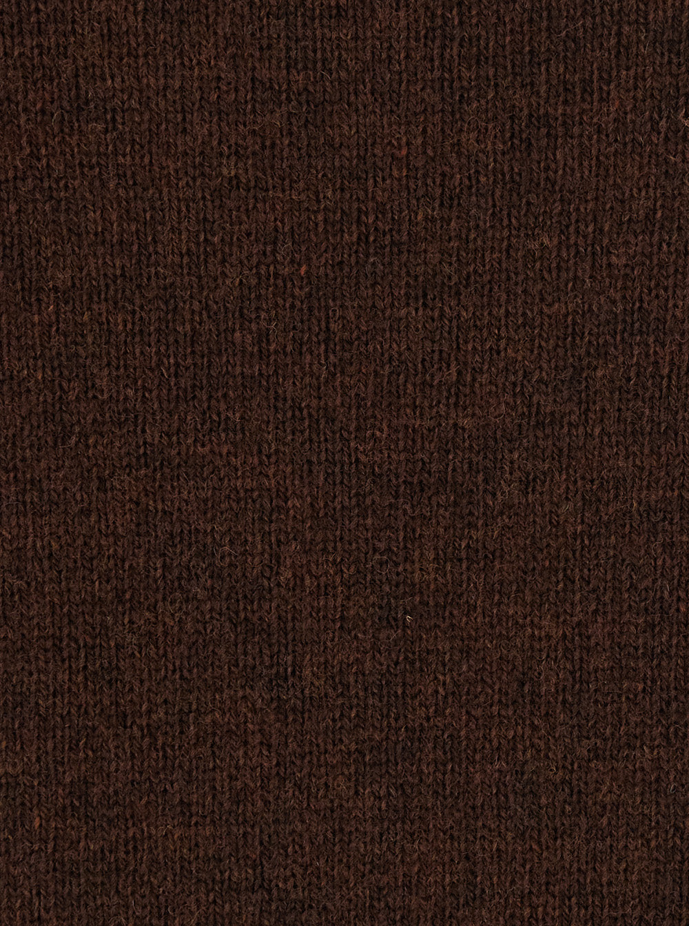 Sebago Wool V-Neck Sweater — Brown, view 3