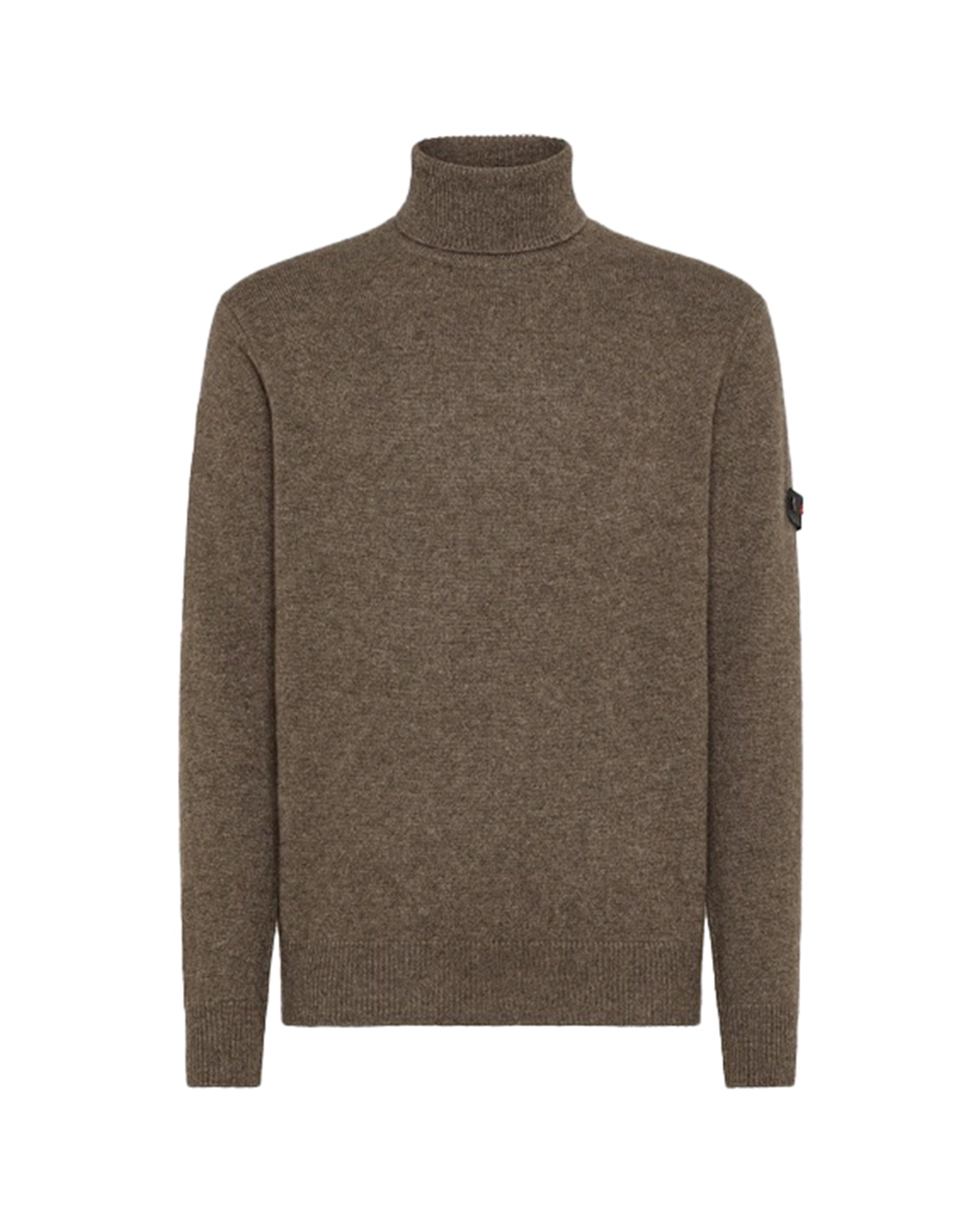 Peuterey Yak Wool Blend Turtleneck Sweater — Gray by Peuterey