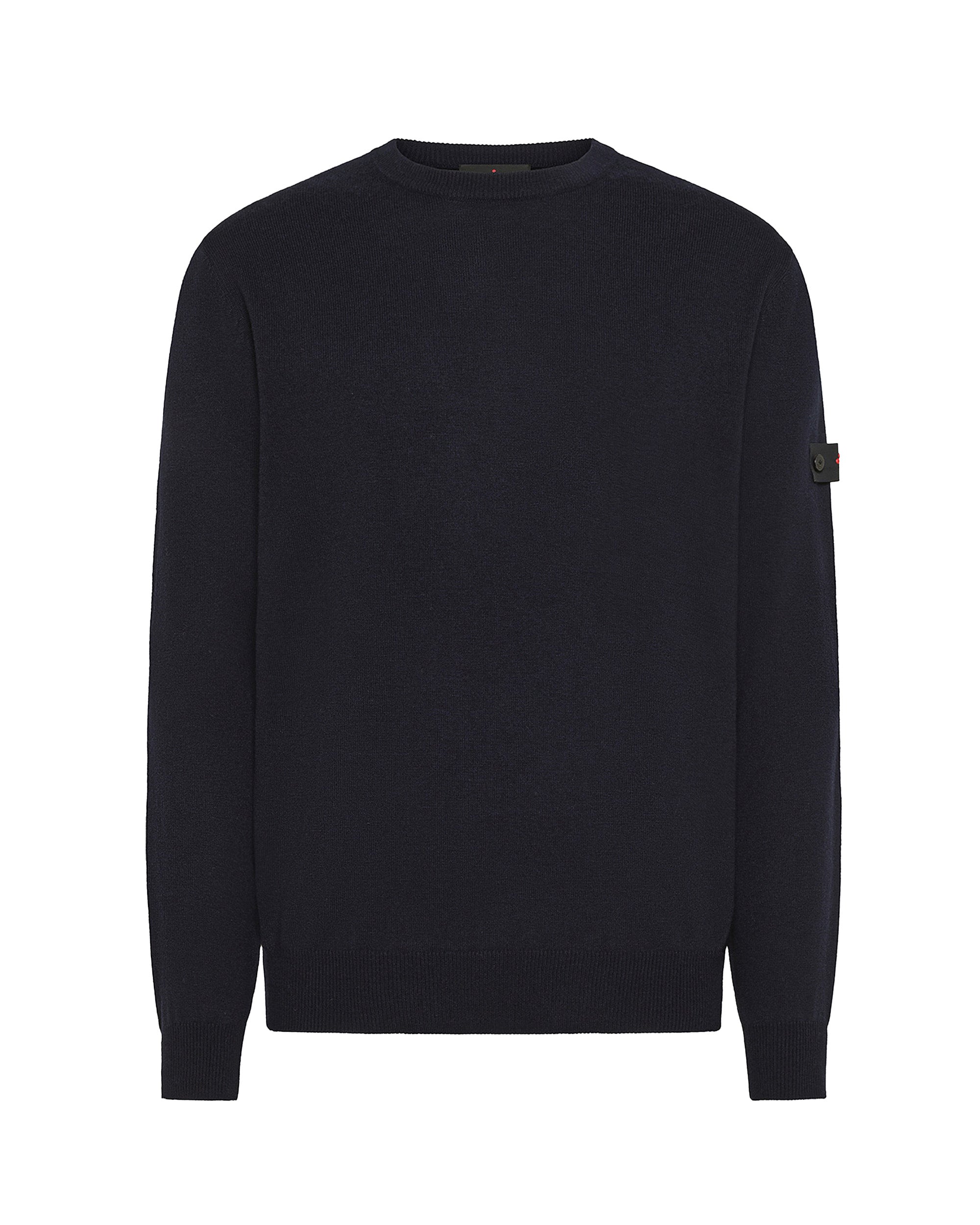 Peuterey Wool-Blend Crew-Neck Sweater — Blue by Peuterey