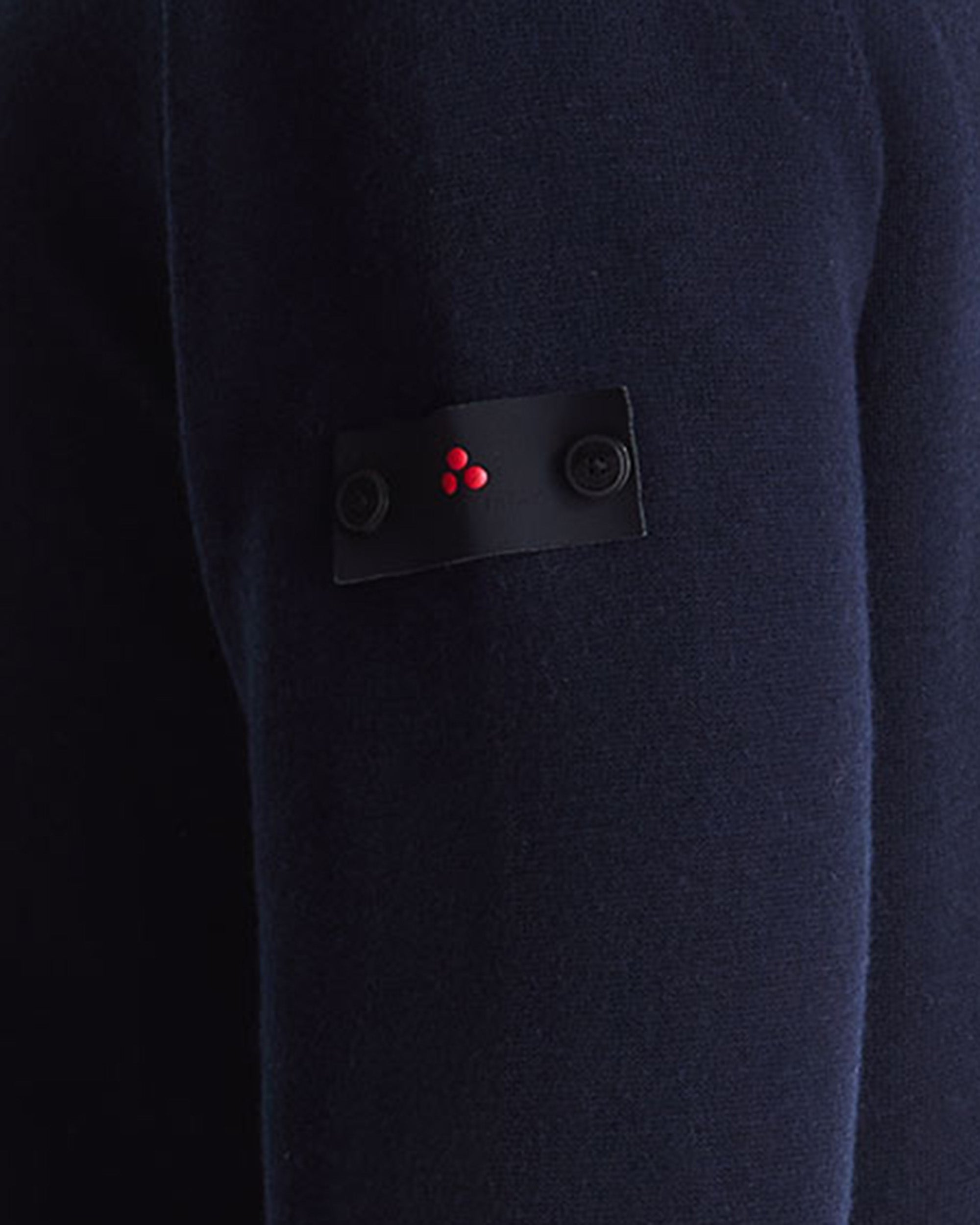 Peuterey Wool-Blend Crew-Neck Sweater — Blue, view 2
