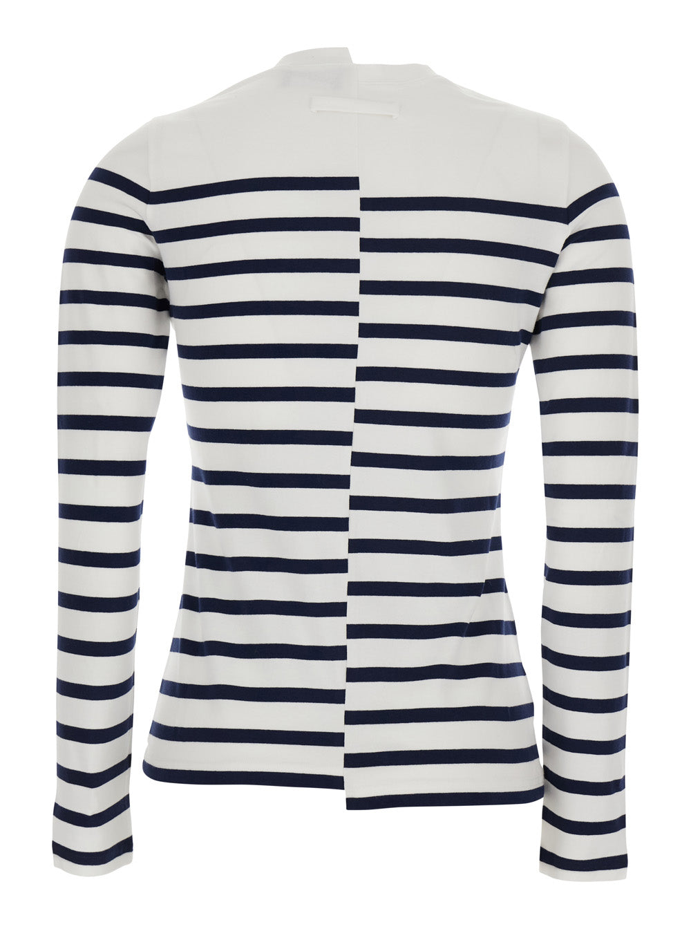 Jean Paul Gaultier Marinière Striped Cotton T-Shirt — White, view 2