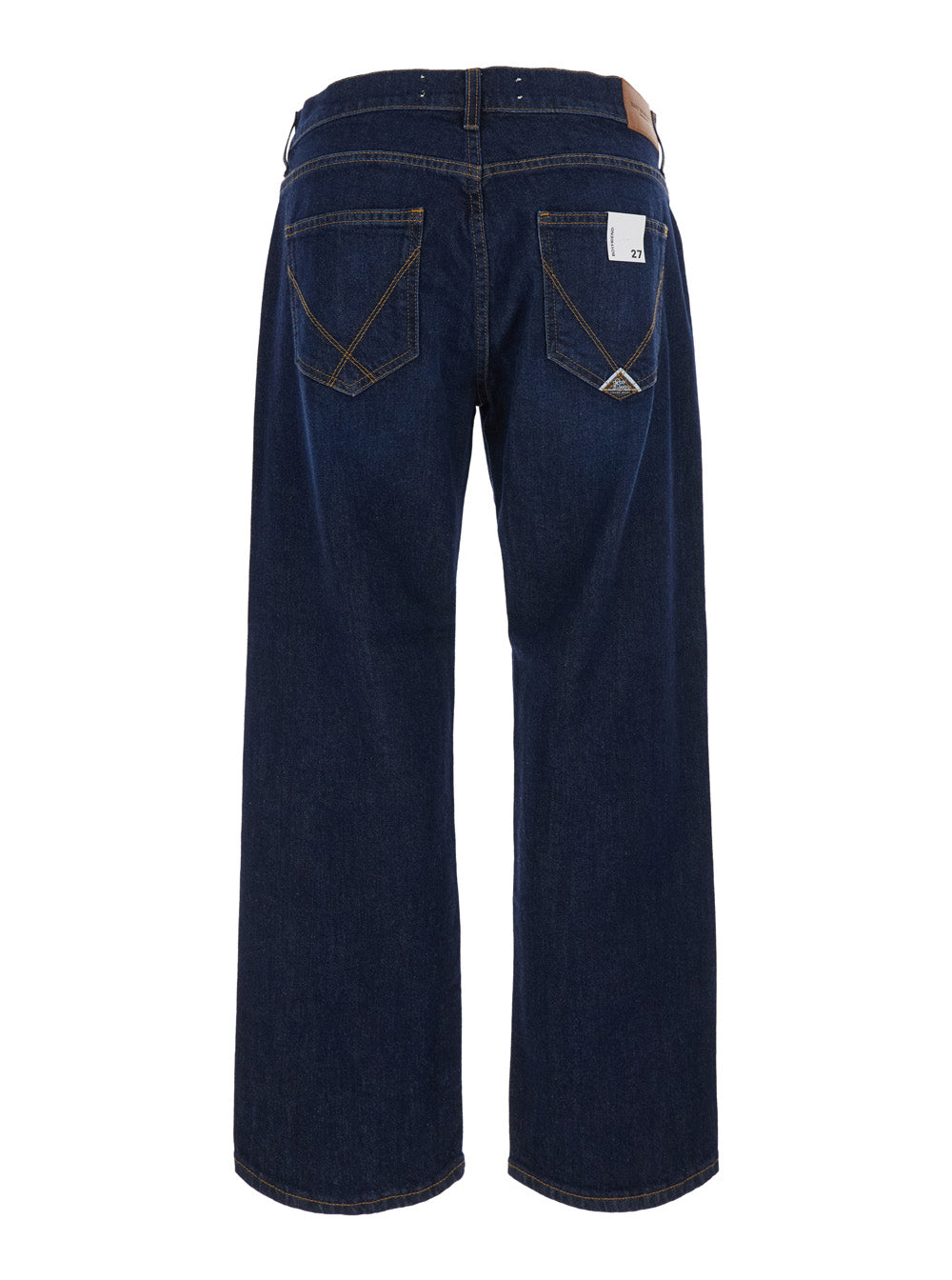 Roy Roger'S Wide-Leg Denim Jeans — Blue, view 2