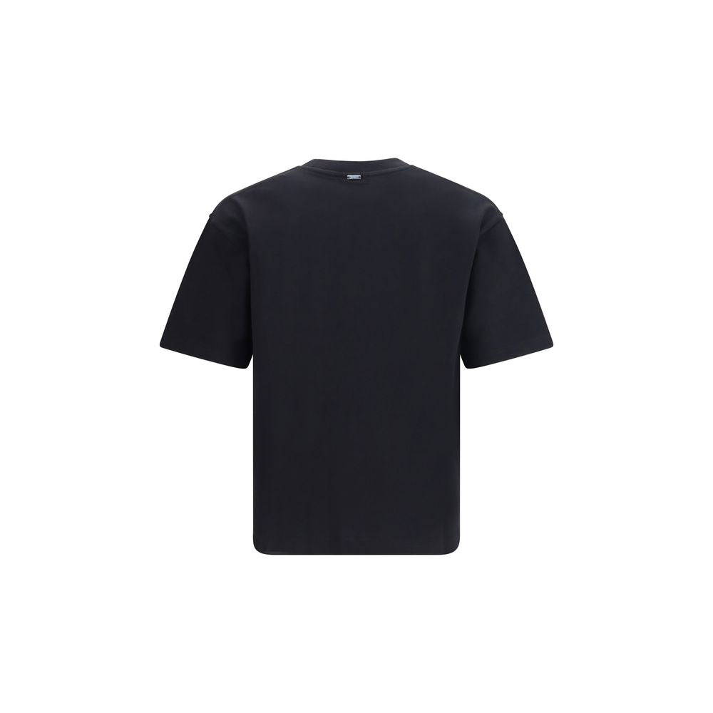 Herno Cotton T-Shirt — Black, view 2