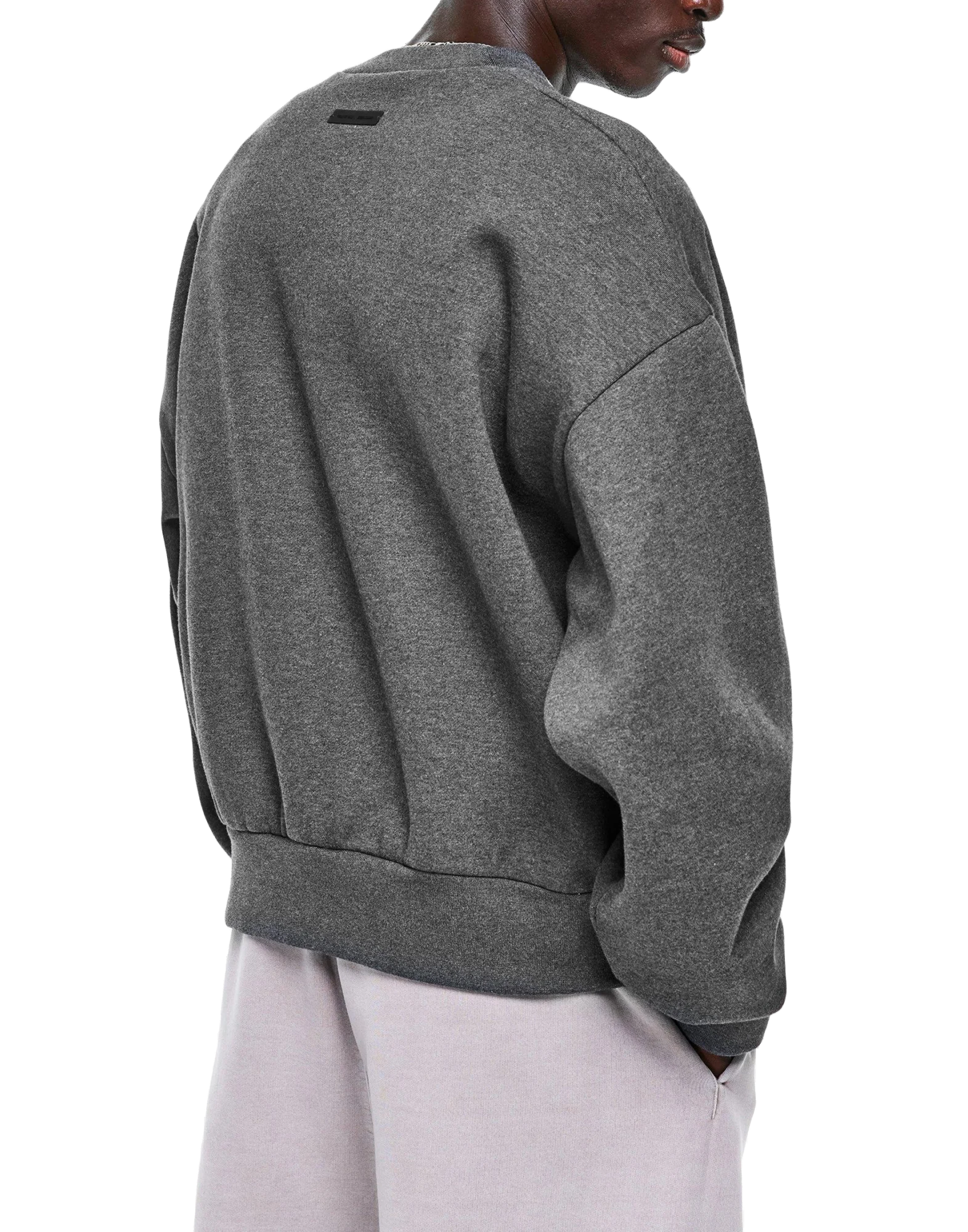 Fear Of God Essentials Sweatshirt — Gray, view 3
