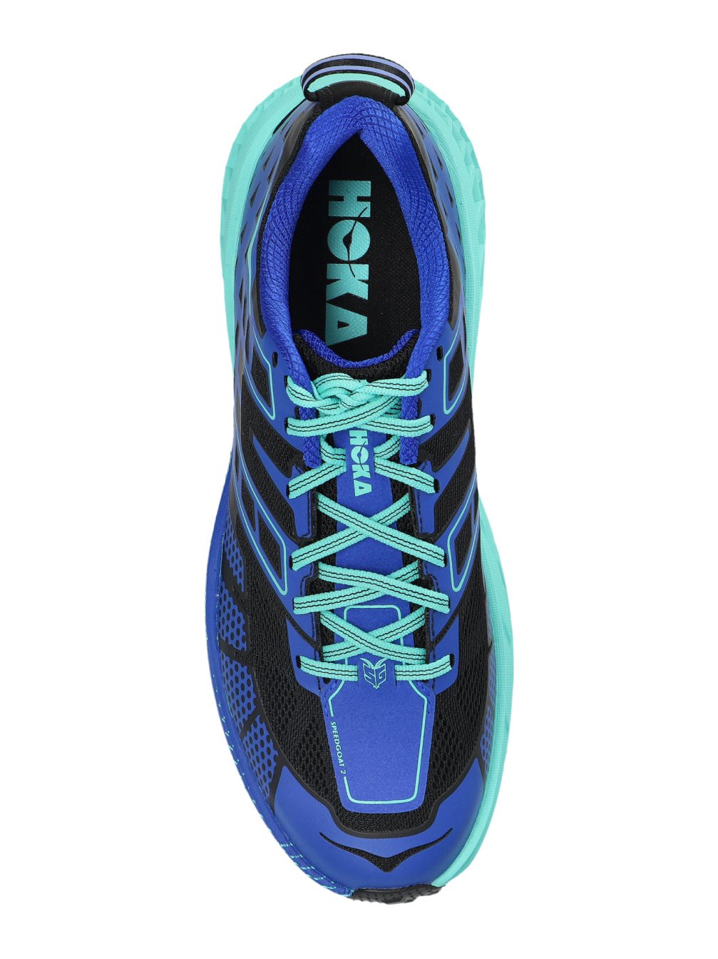 Hoka One One Speedgoat Trail Running Shoe — Blue, view 3
