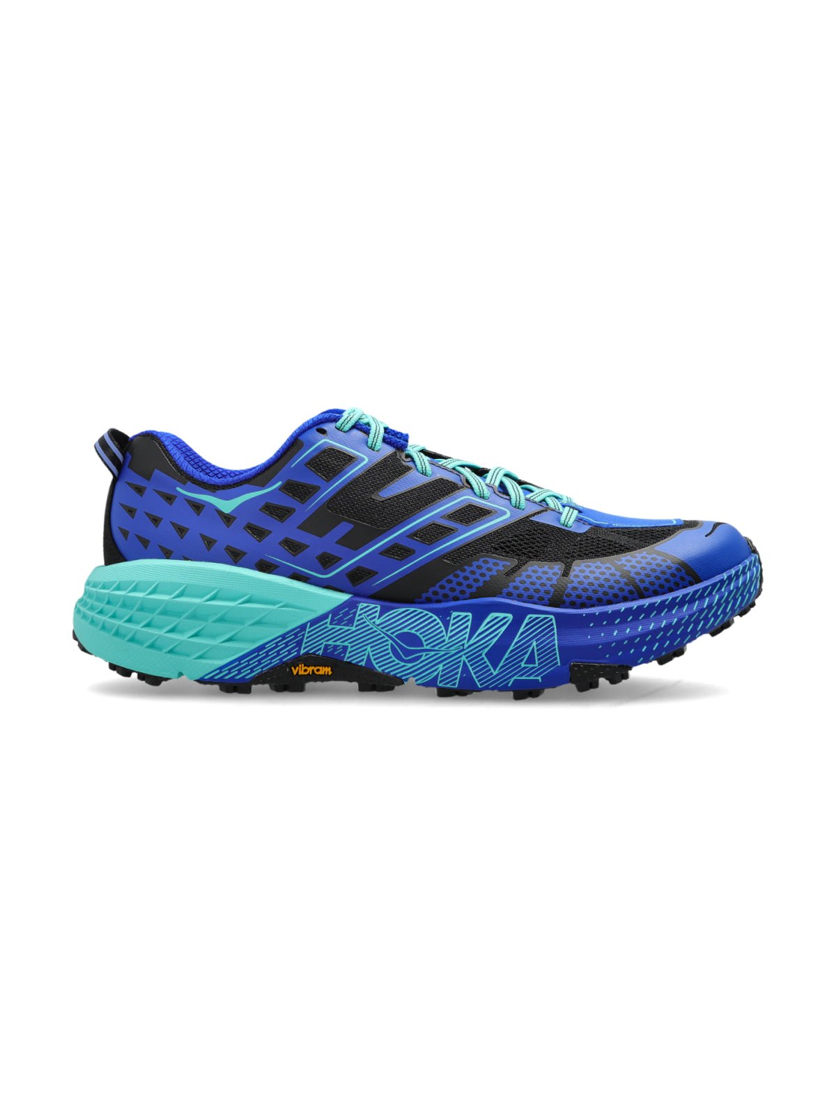 Hoka One One Speedgoat Trail Running Shoe — Blue, view 6