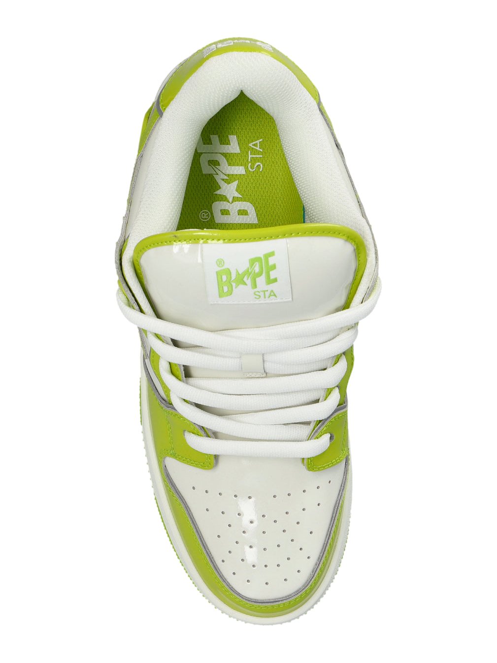 A Bathing Ape Sneaker — Green, view 3