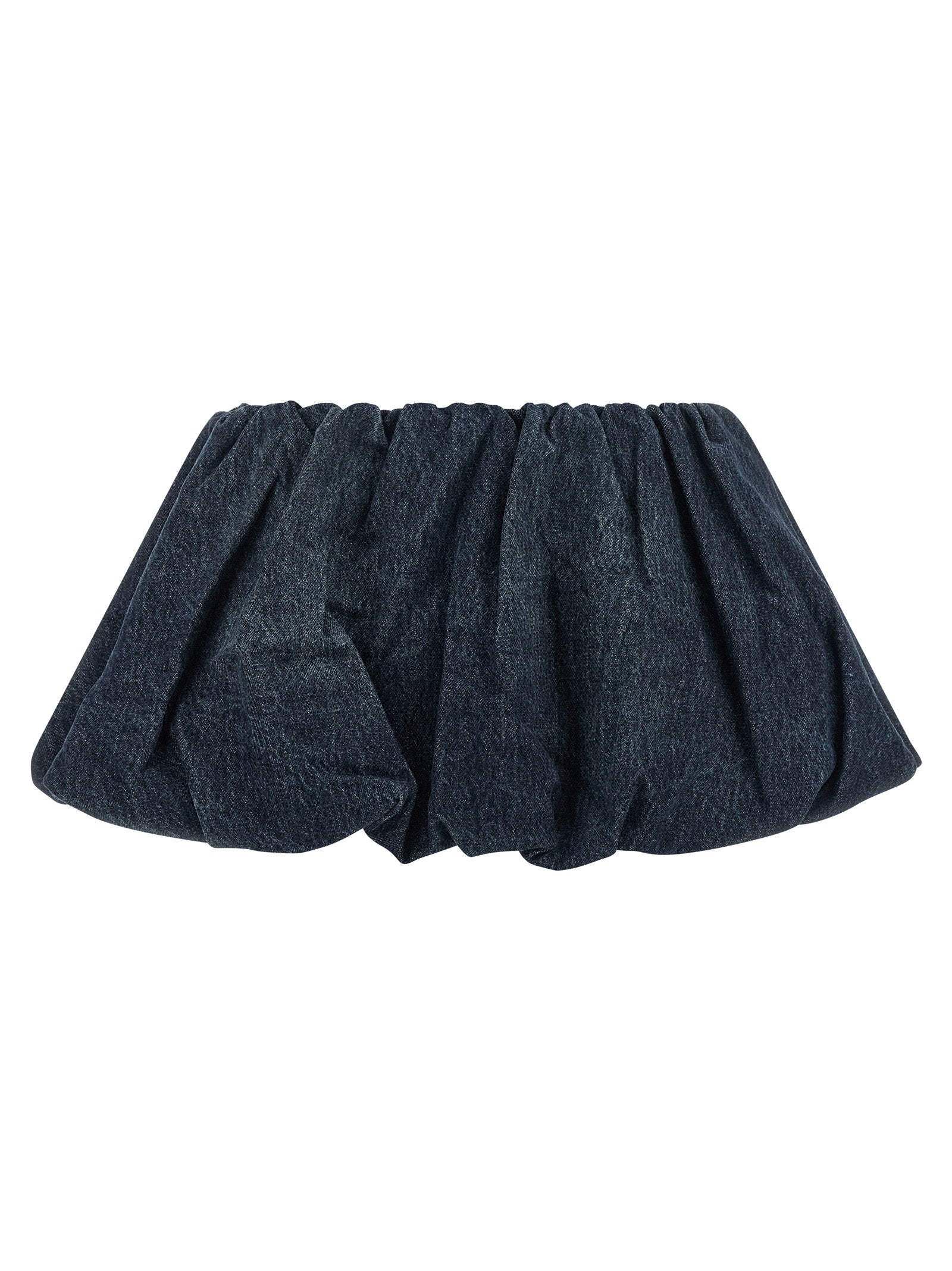 Diesel Balloon Denim Mini Skirt — Navy by Diesel