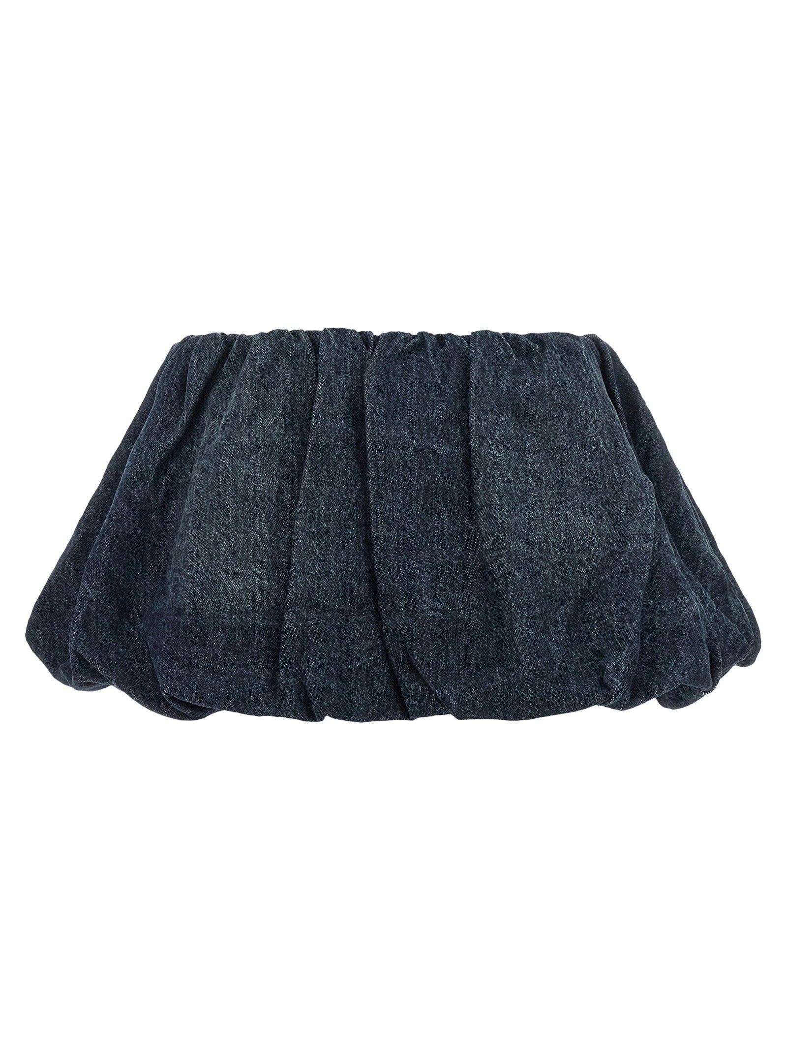 Diesel Balloon Denim Mini Skirt — Navy, view 2