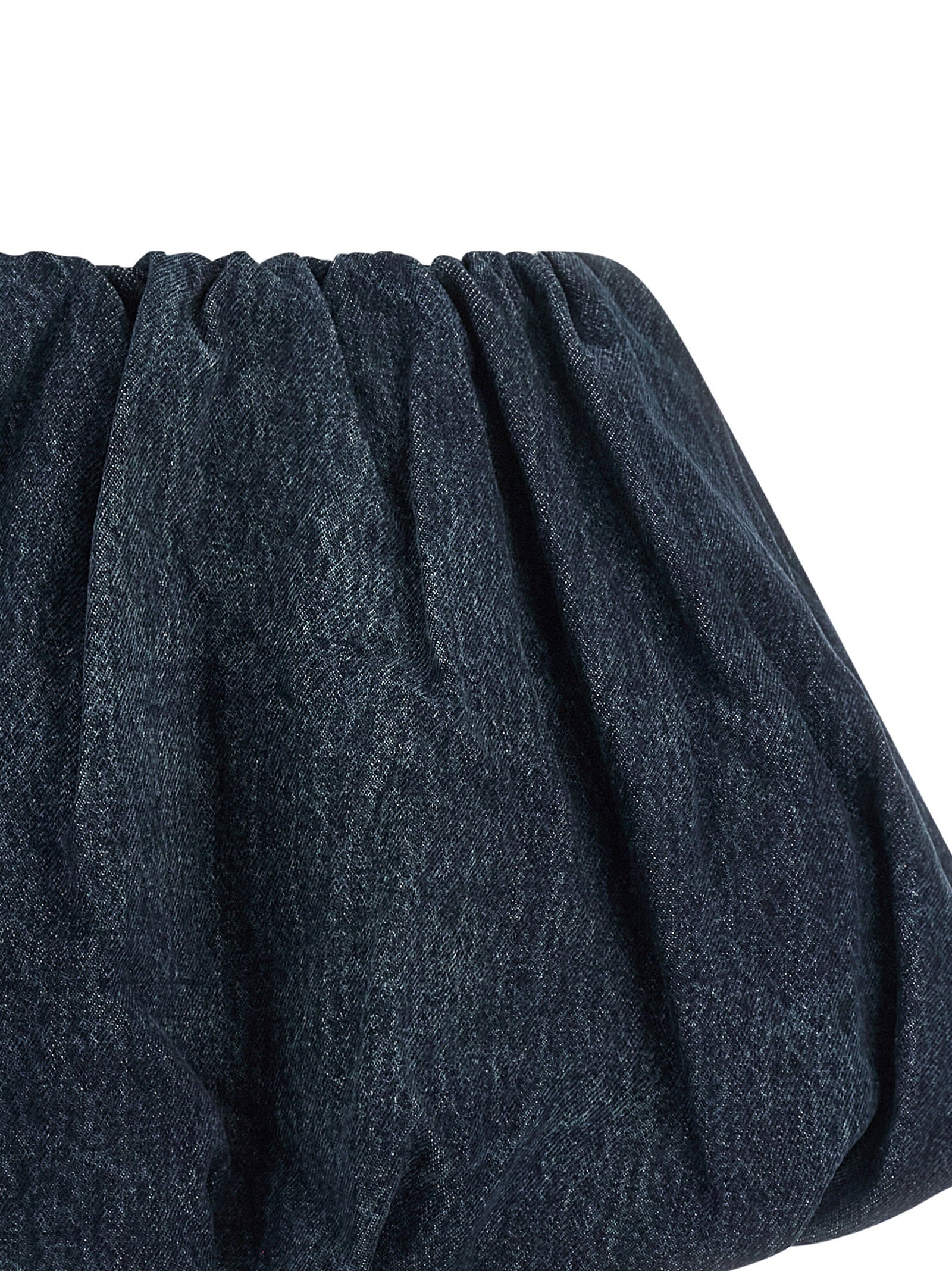Diesel Balloon Denim Mini Skirt — Navy, view 3