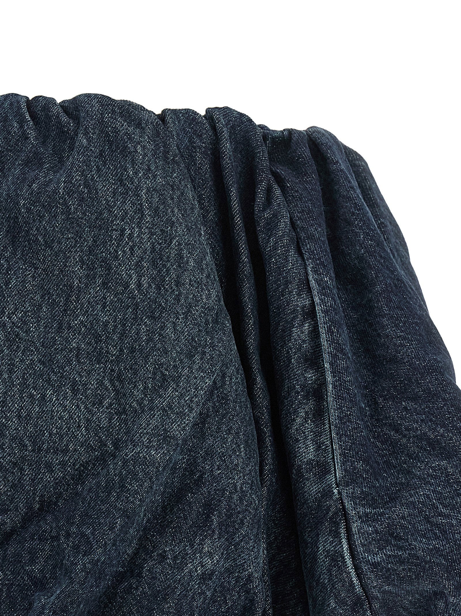 Diesel Balloon Denim Mini Skirt — Navy, view 4