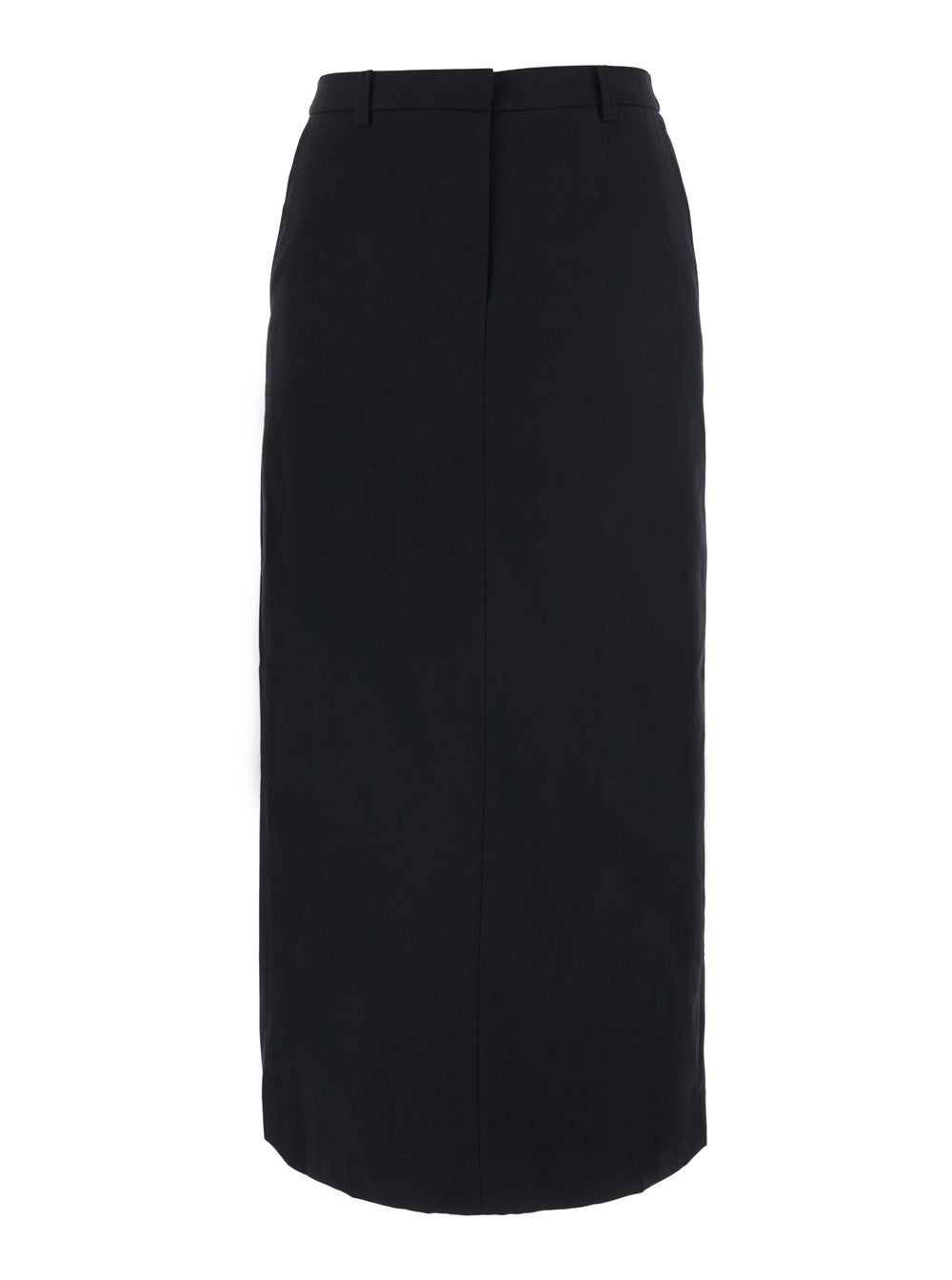 Dunst H-Line Tailored Skirt — Black by Dunst