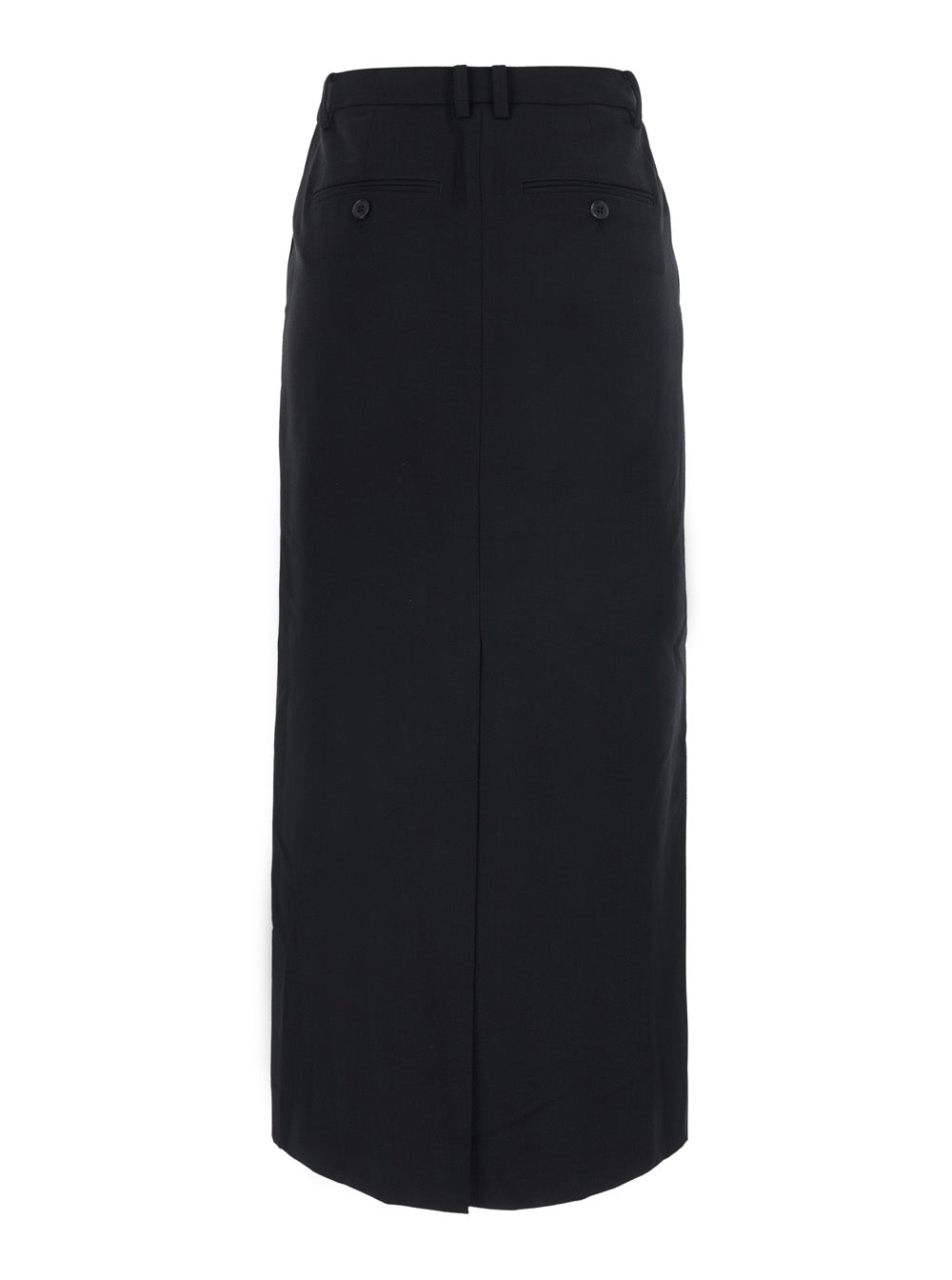 Dunst H-Line Tailored Skirt — Black, view 2