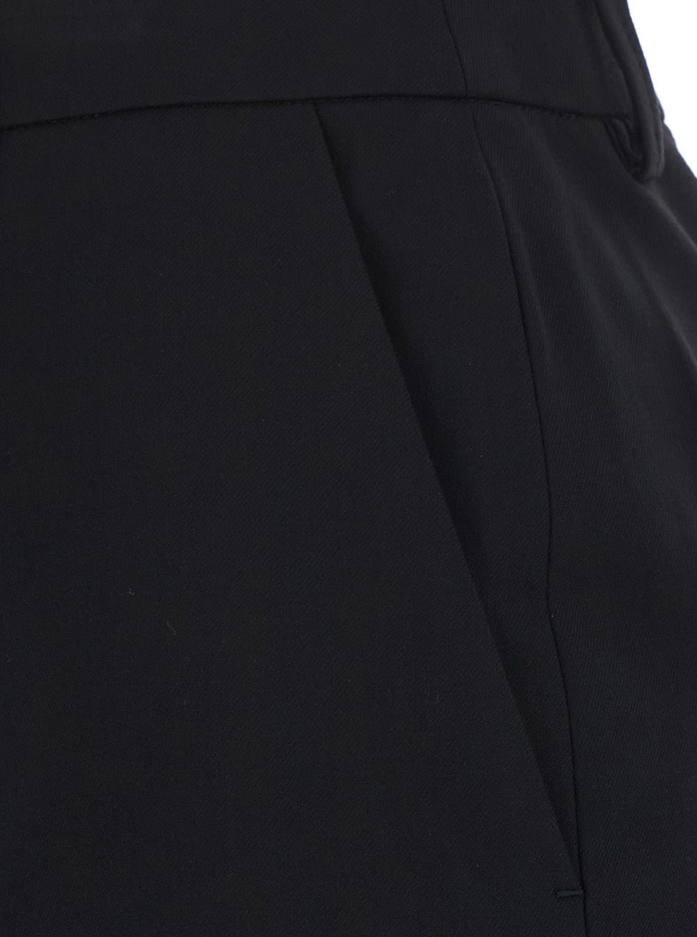 Dunst H-Line Tailored Skirt — Black, view 3
