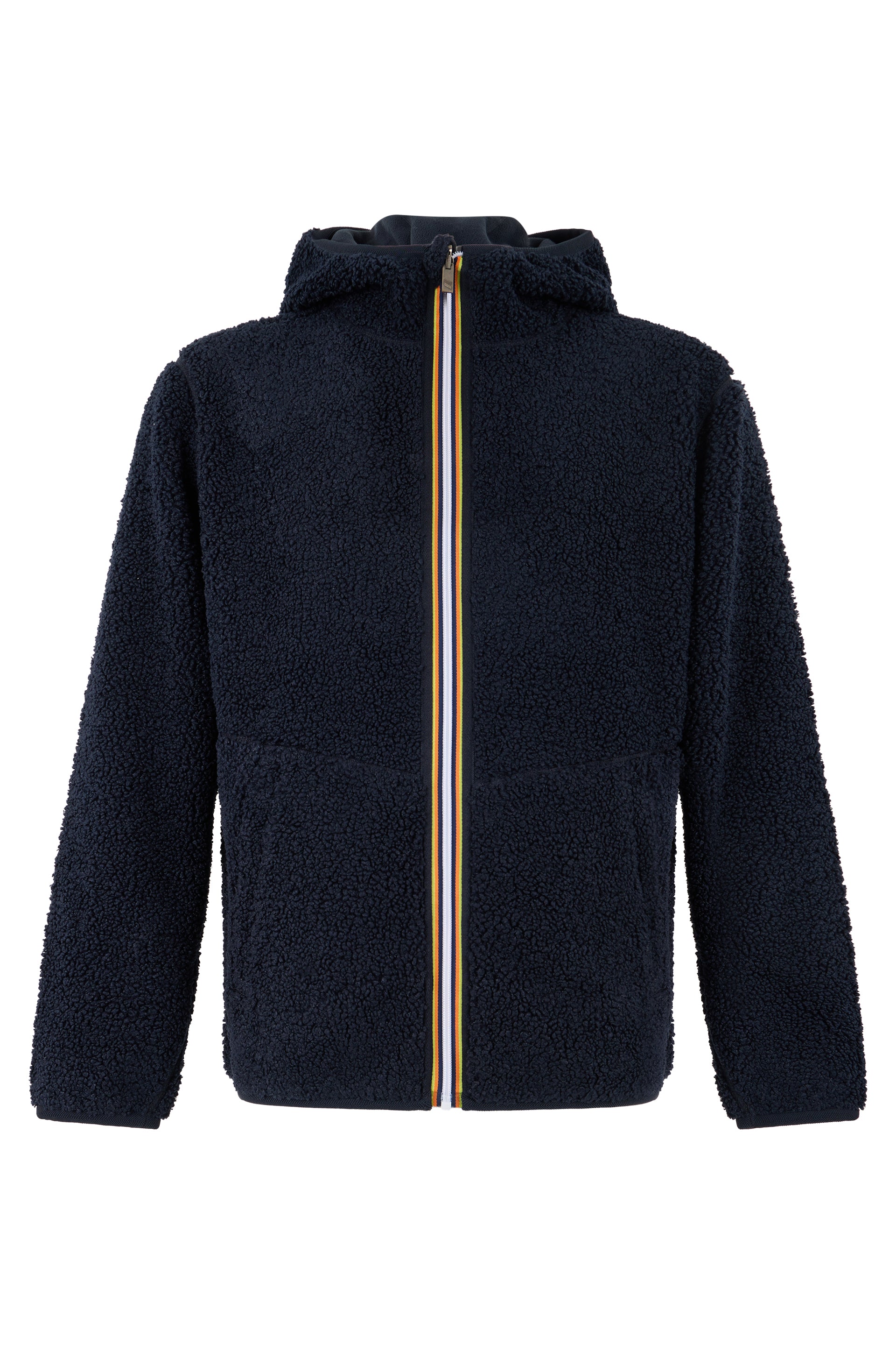 K-Way Zip-Up Hooded Hoodie — Navy by K-Way