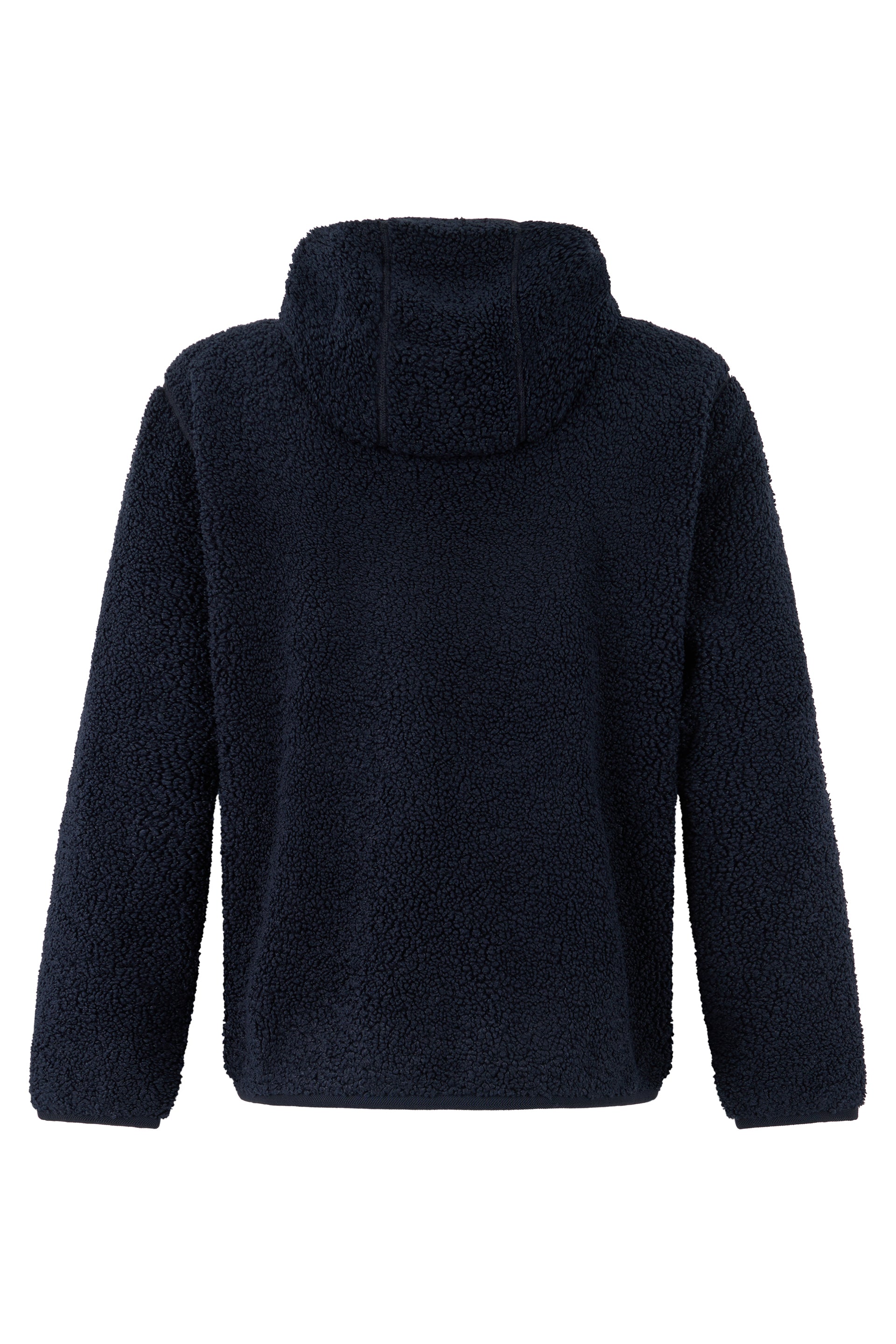 K-Way Zip-Up Hooded Hoodie — Navy, view 2