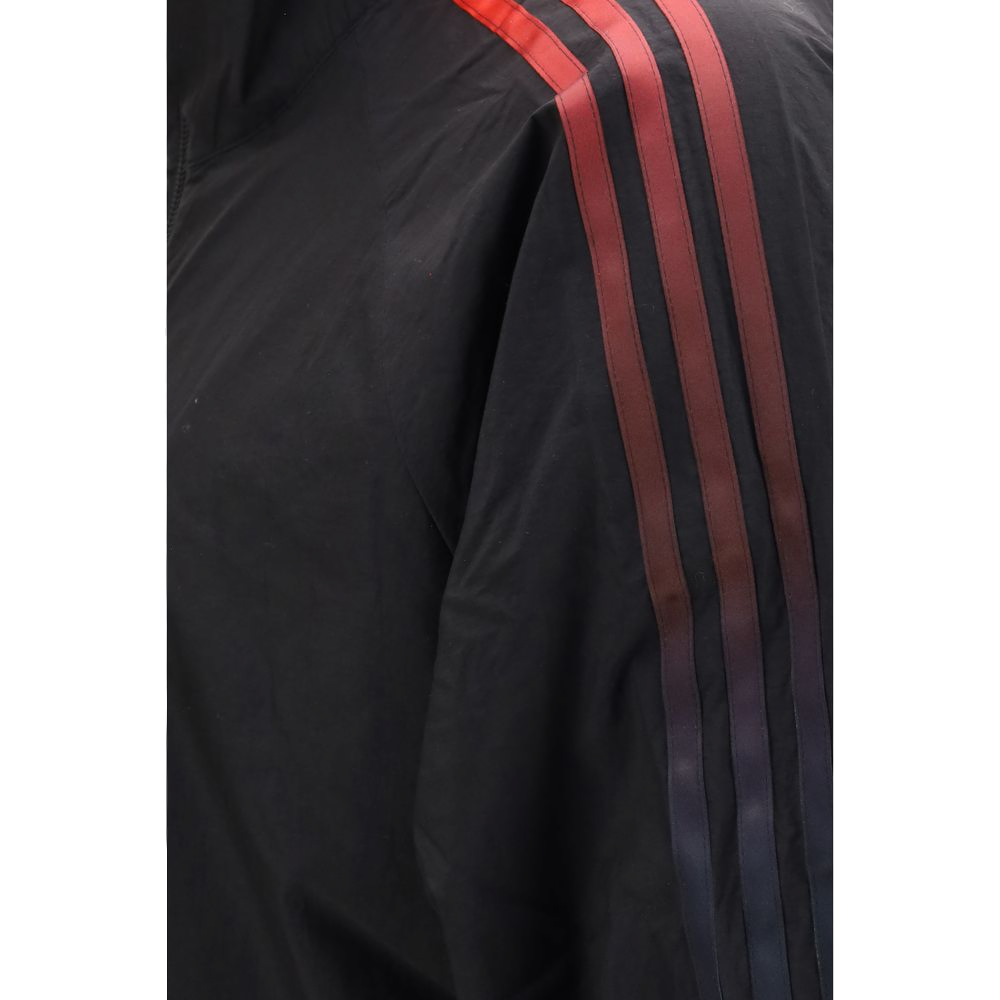 Y-3 Nylon 3-Stripes Gradient Jacket — Black, view 3