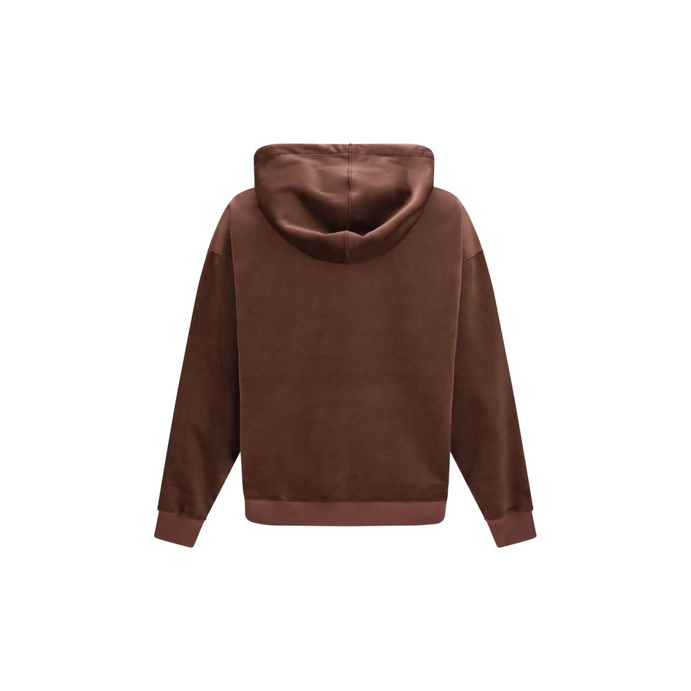 Y-3 Recycled Polyester Hoodie — Brown, view 2
