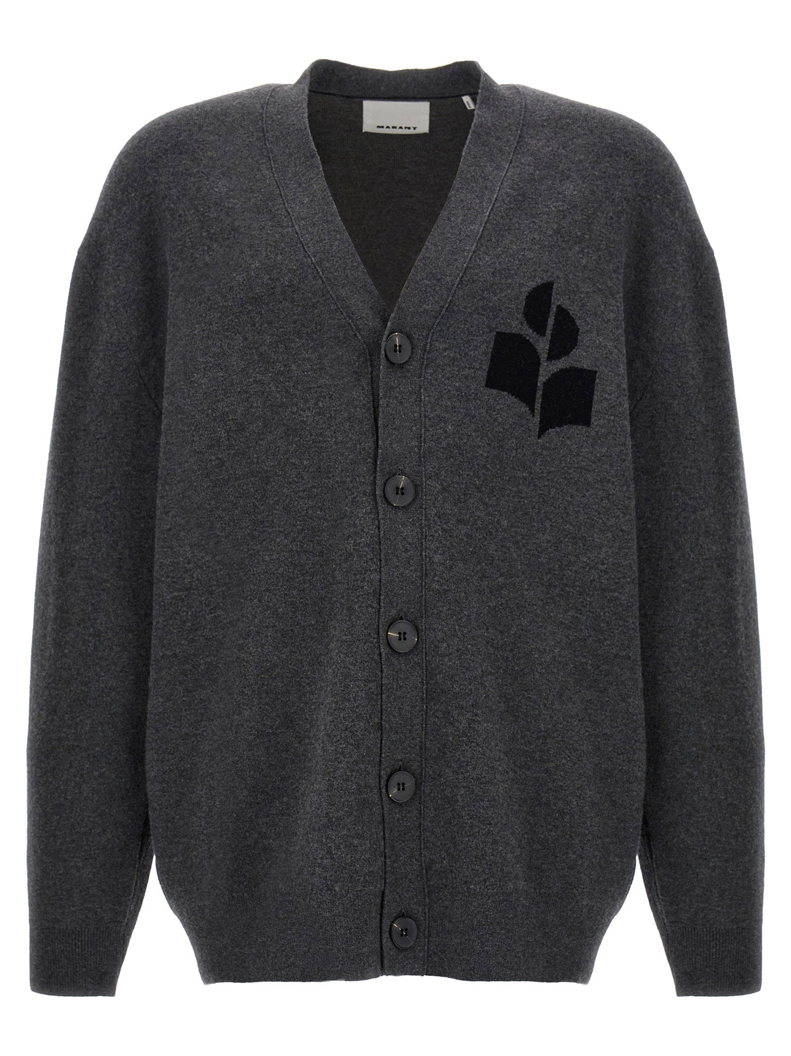 Marant Curtis Cardigan — Charcoal by Marant