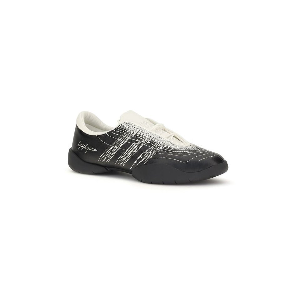 Y-3 Regu Sneaker — Black, view 2