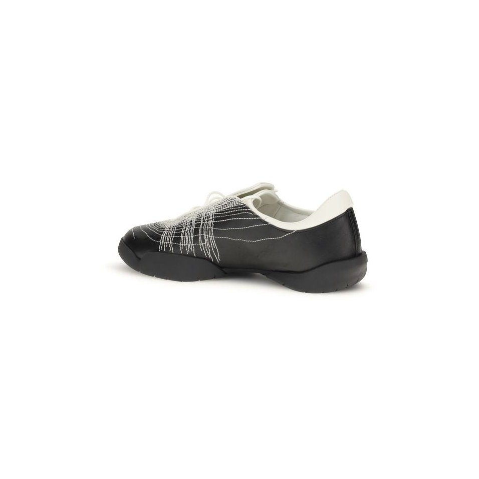 Y-3 Regu Sneaker — Black, view 3