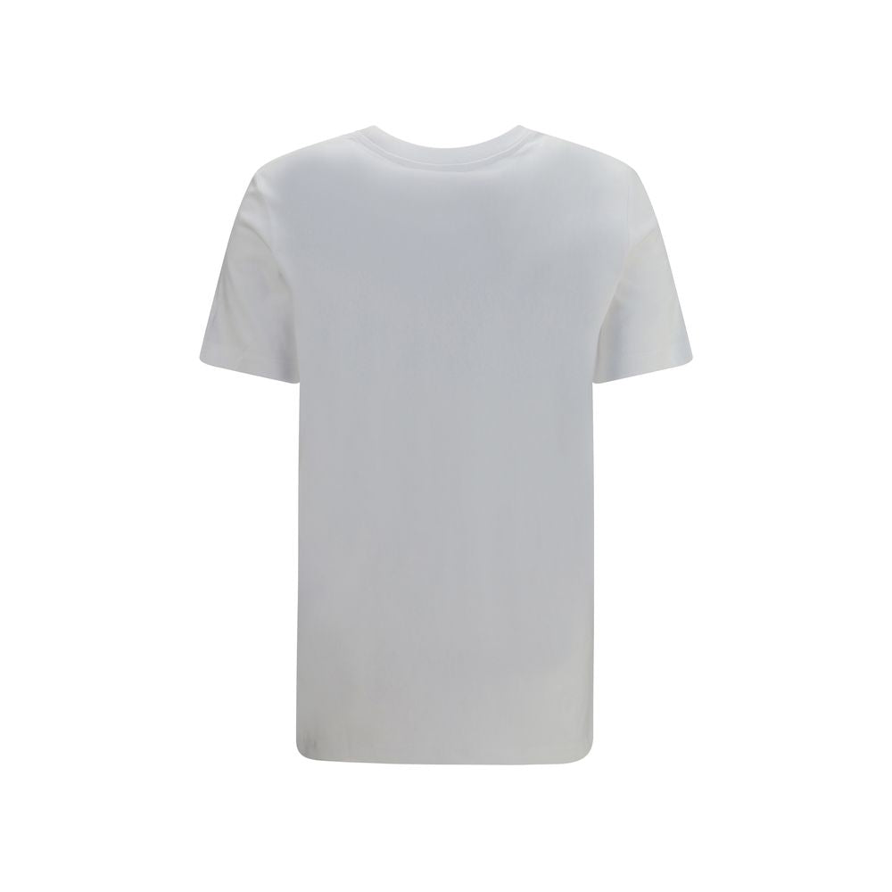 Balmain Embroidered Cotton T-Shirt — White, view 2