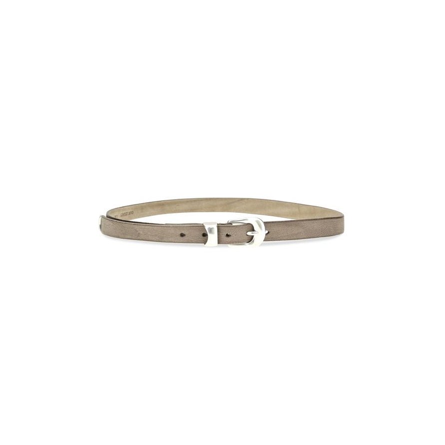 Our Legacy Calf Leather Belt — Brown, view 2
