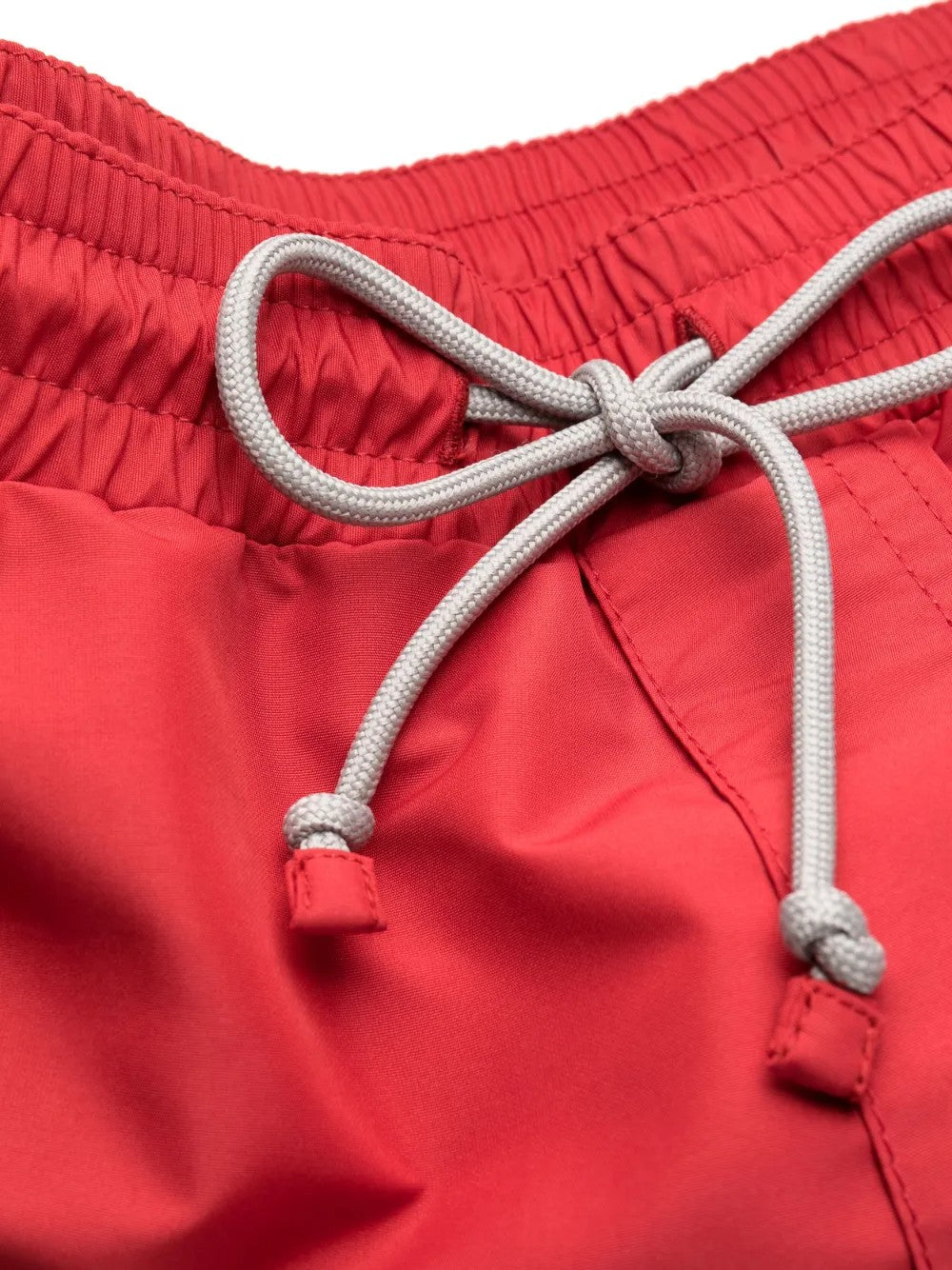 Brunello Cucinelli Color-Block Swim Shorts — White, view 3