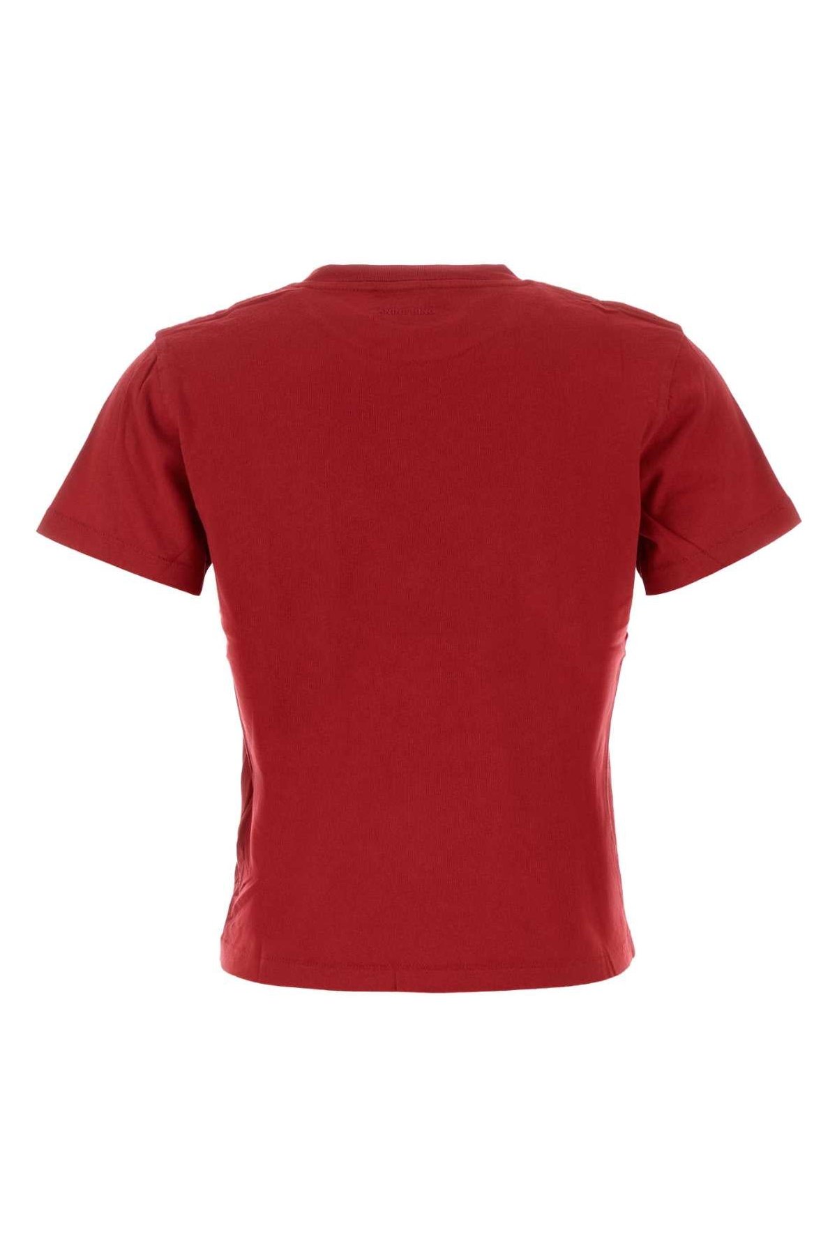 Anine Bing Shelley T-Shirt — Red, view 2