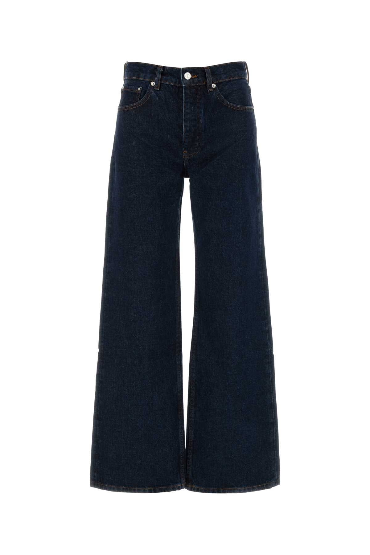 Anine Bing Hugh Jean Jeans — Navy by Anine Bing