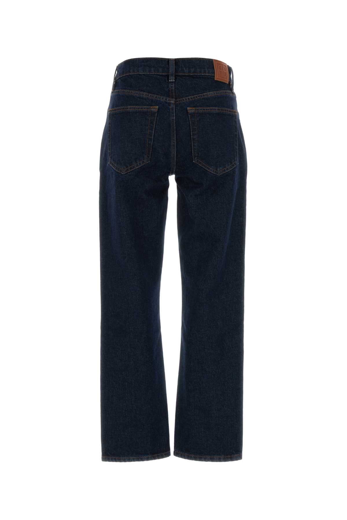 Anine Bing Kate Jeans — Blue, view 2