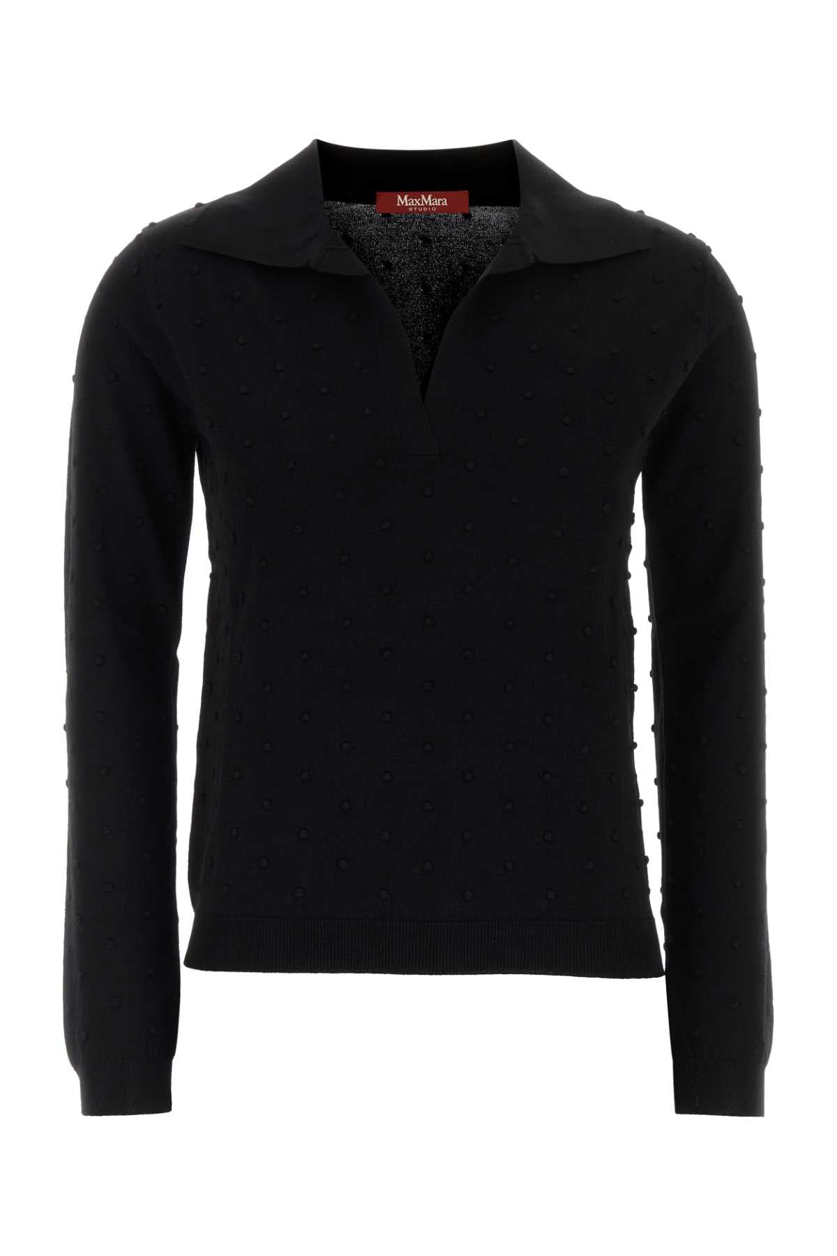 Mm Studio Polo Shirt — Black by Mm Studio