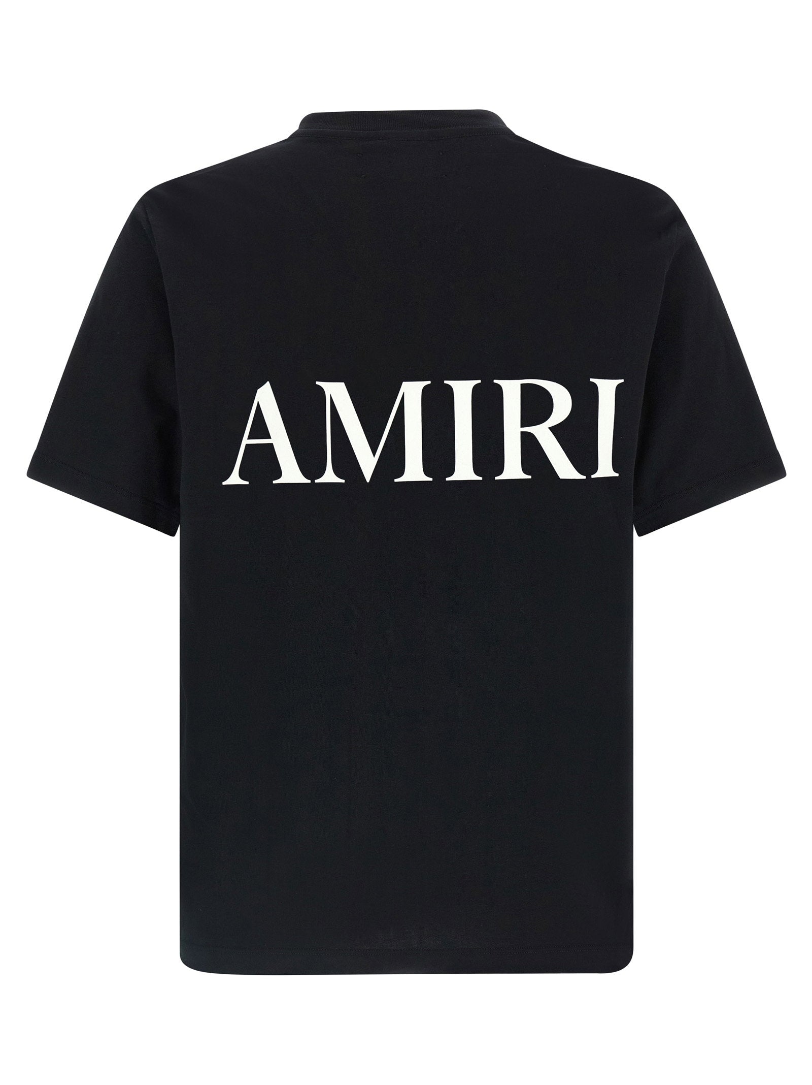 Amiri Logo-Print Cotton T-shirt — Black - XXL, view 2