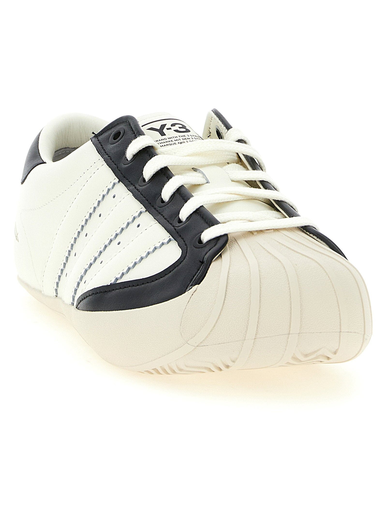Y-3 Superstar 3G Sneakers — Cream, view 2
