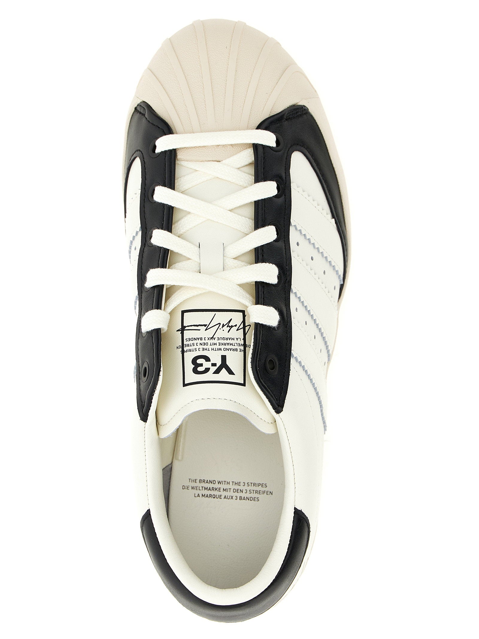 Y-3 Superstar 3G Sneakers — Cream, view 4