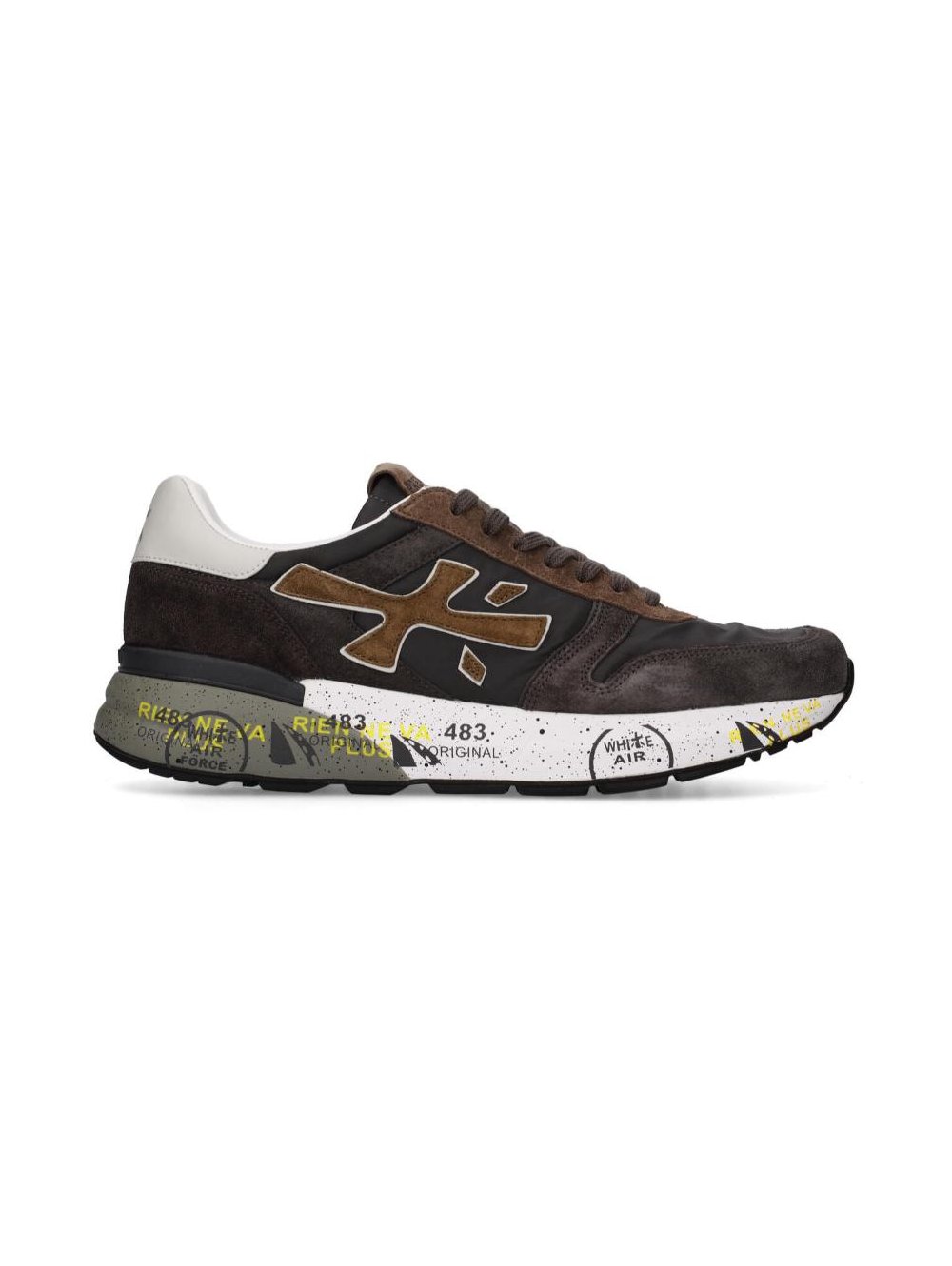 Premiata Mick Sneaker — Brown - 45 by Premiata