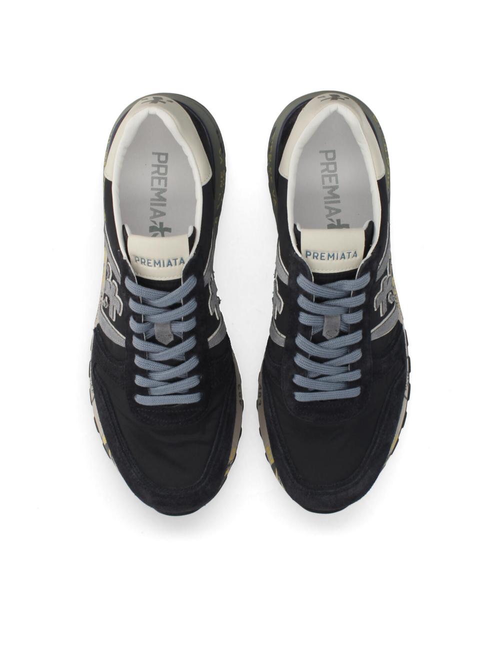 Premiata Lander Sneakers — Navy - 45, view 6