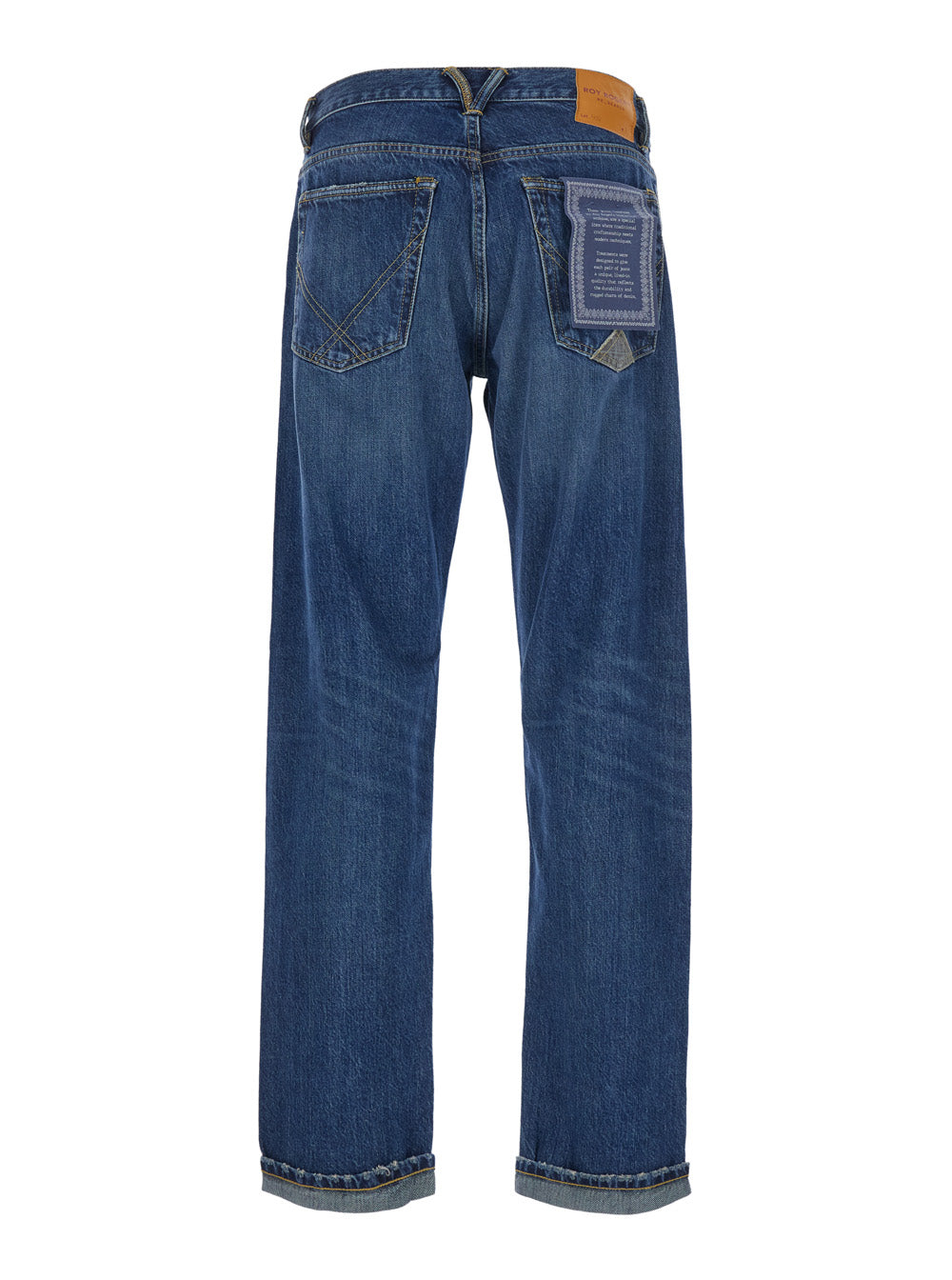 Roy Roger'S Selvedge Denim Jeans — Blue - 30, view 2
