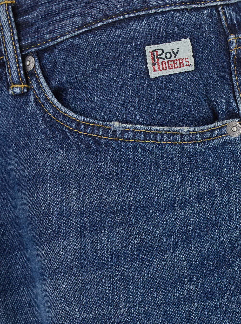 Roy Roger'S Selvedge Denim Jeans — Blue - 30, view 3