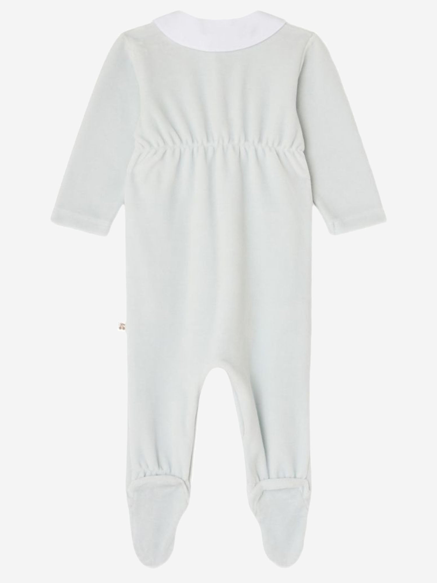 Bonpoint Organic Cotton-Blend Bodysuit — White - 6 mths, view 2